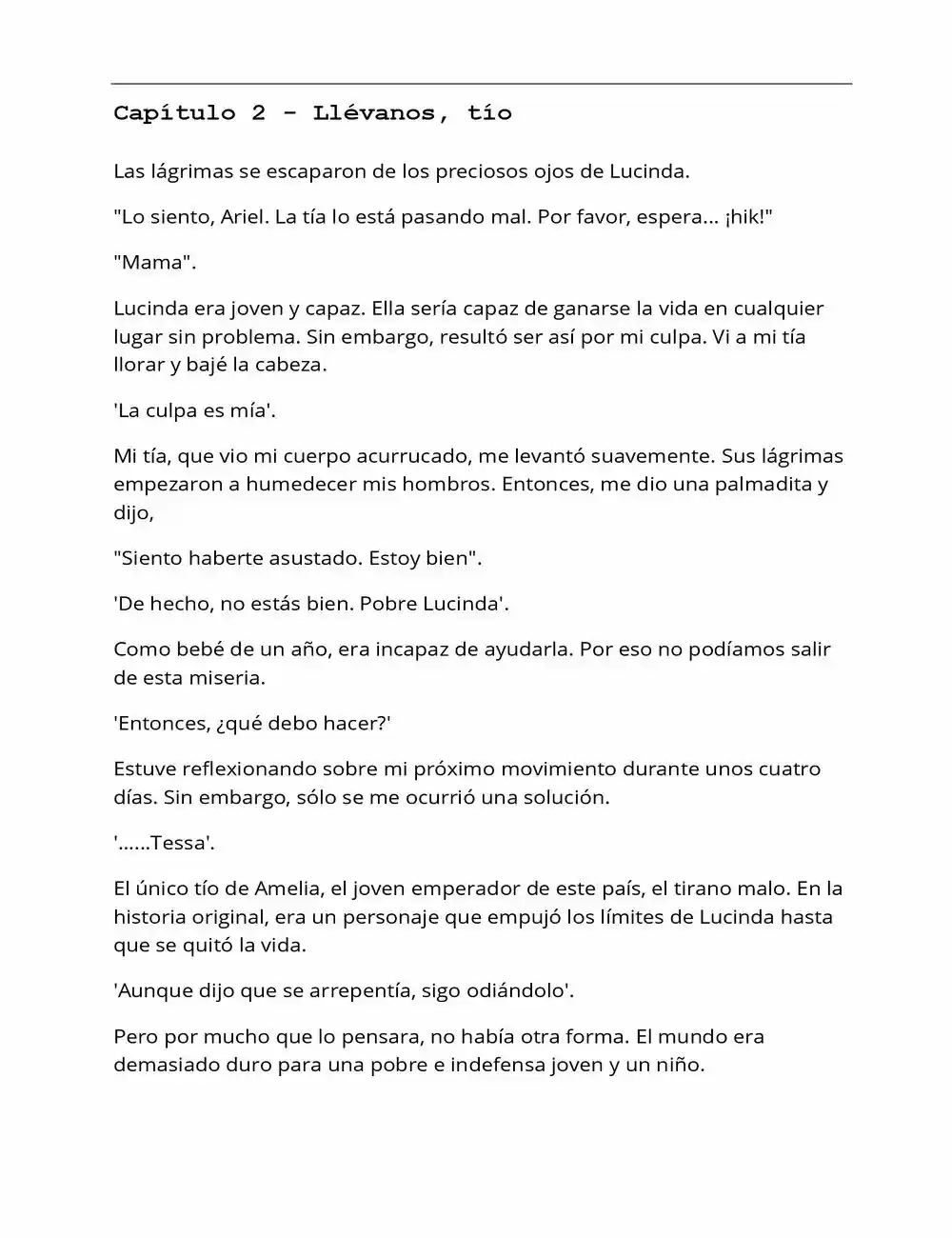 La Bebé Casamentera (Novela) - Capítulo 2 - Página 3 - LectorTMOo
