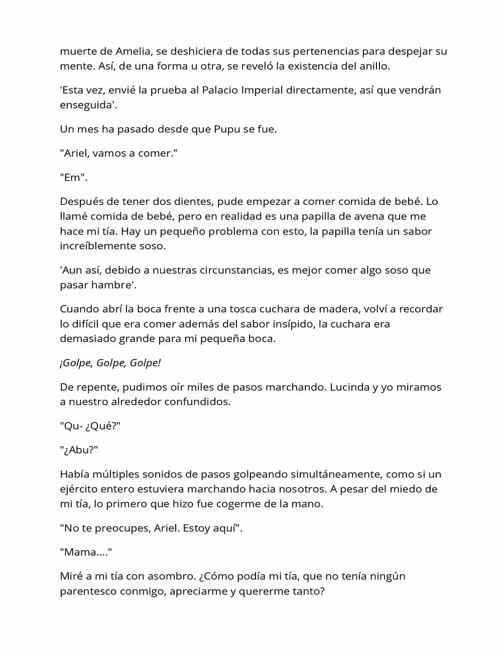 La Bebé Casamentera (Novela) - Capítulo 2 - Página 5 - LectorTMOo