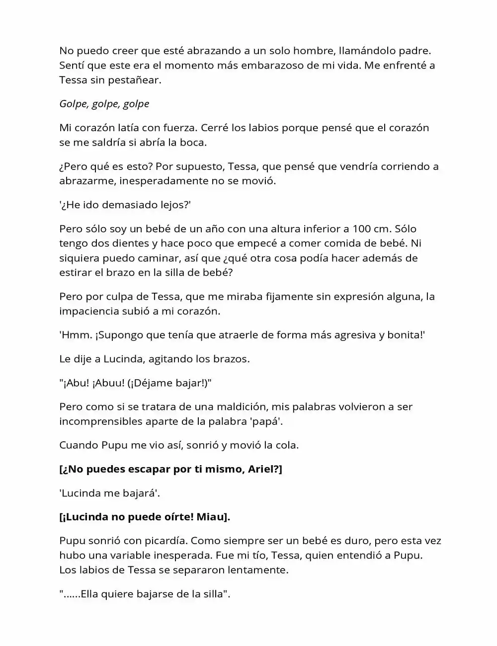 La Bebé Casamentera (Novela) - Capítulo 3 - Página 4 - LectorTMOo