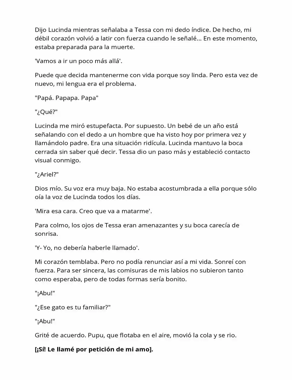 La Bebé Casamentera (Novela) - Capítulo 3 - Página 8 - LectorTMOo