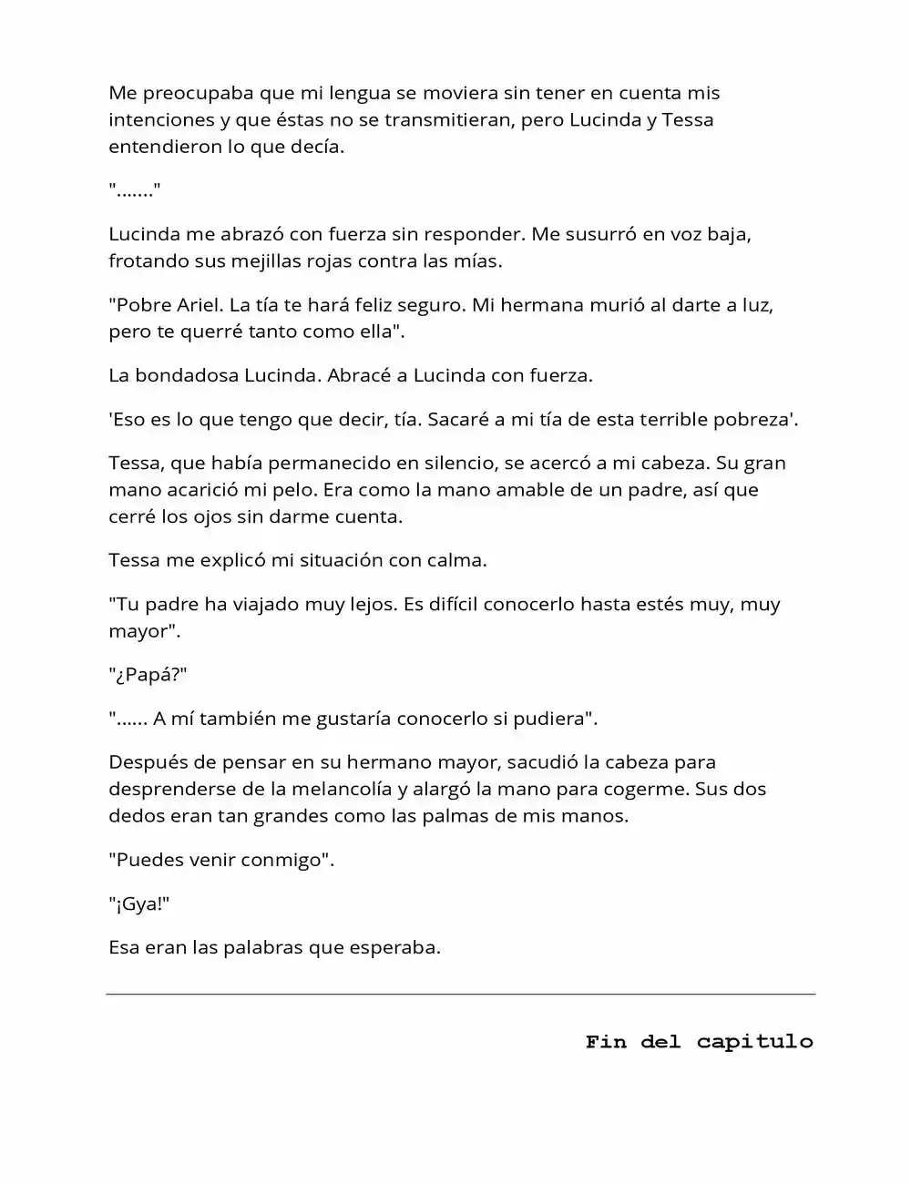 La Bebé Casamentera (Novela) - Capítulo 3 - Página 12 - LectorTMOo