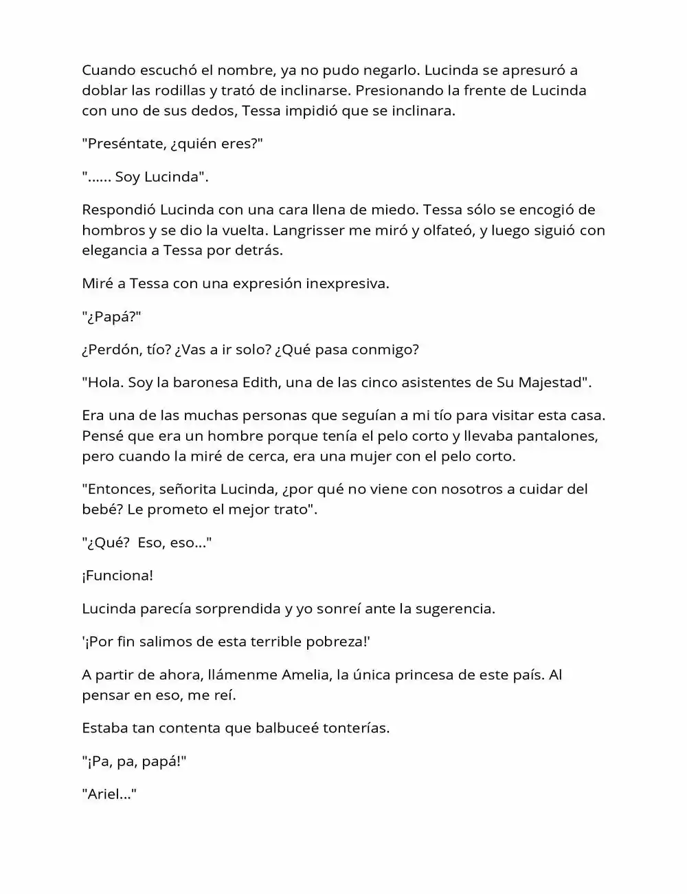 La Bebé Casamentera (Novela) - Capítulo 4 - Página 4 - LectorTMOo