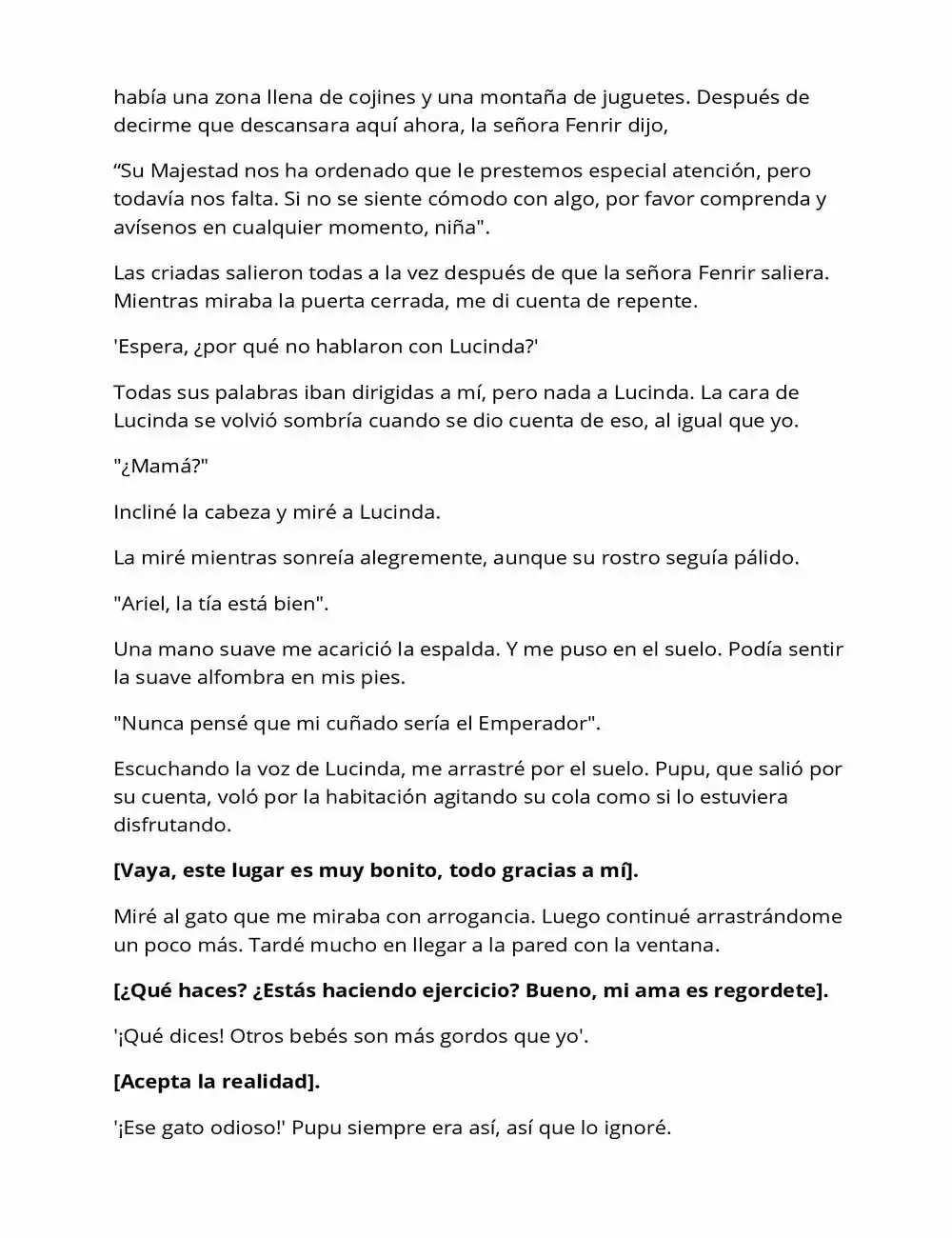 La Bebé Casamentera (Novela) - Capítulo 4 - Página 8 - LectorTMOo