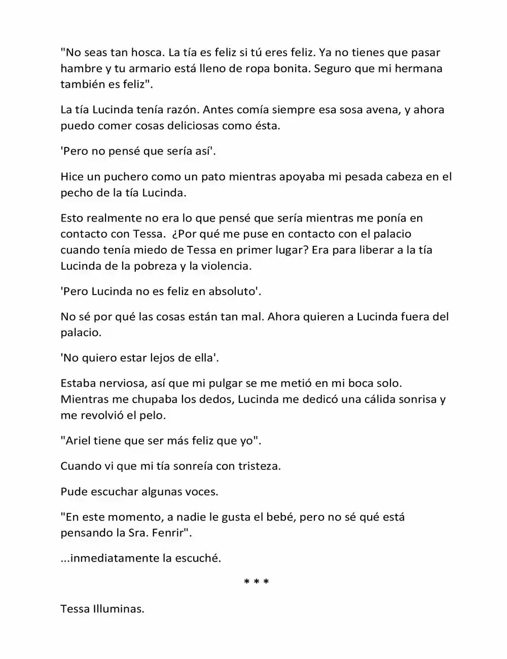 La Bebé Casamentera (Novela) - Capítulo 5 - Página 6 - LectorTMOo