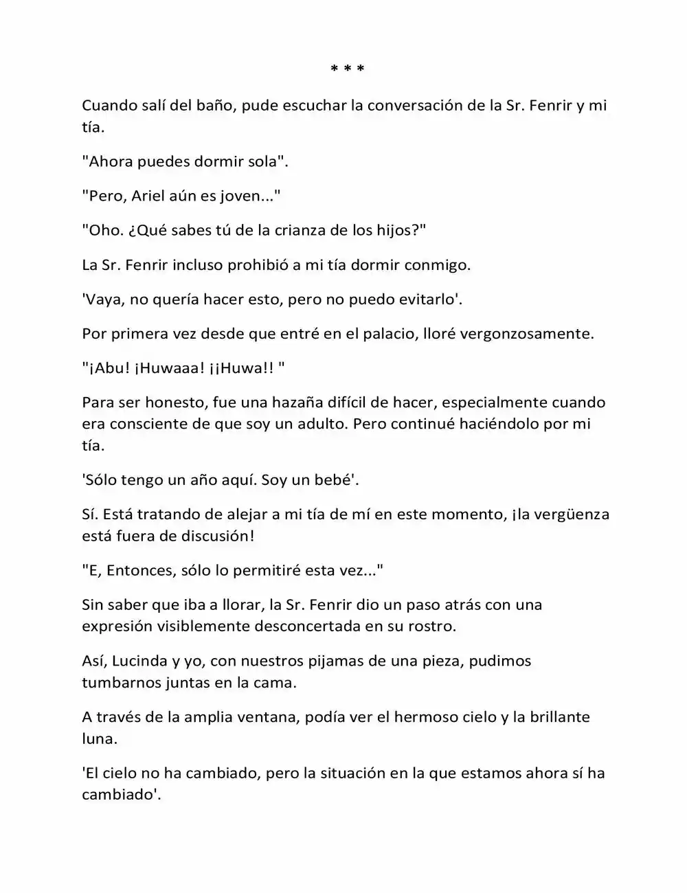 La Bebé Casamentera (Novela) - Capítulo 5 - Página 12 - LectorTMOo