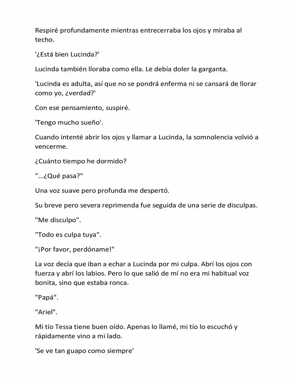 La Bebé Casamentera (Novela) - Capítulo 6 - Página 10 - LectorTMOo