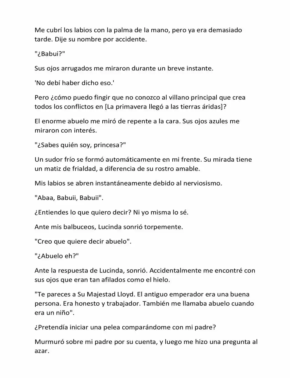 La Bebé Casamentera (Novela) - Capítulo 7 - Página 13 - LectorTMOo