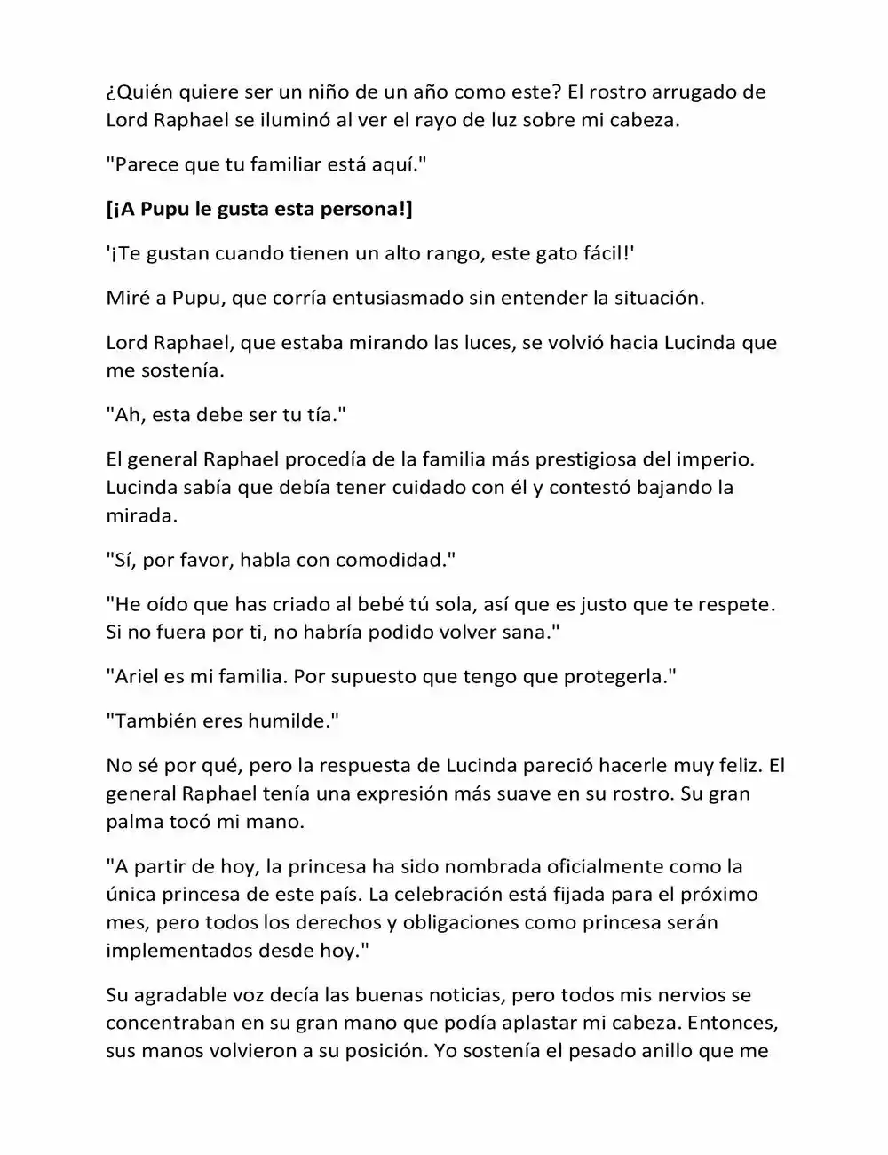 La Bebé Casamentera (Novela) - Capítulo 8 - Página 4 - LectorTMOo