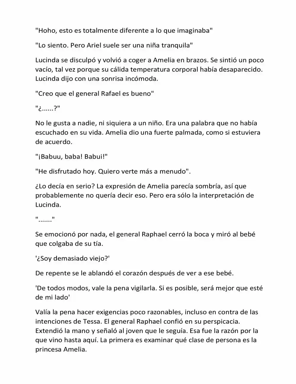 La Bebé Casamentera (Novela) - Capítulo 8 - Página 9 - LectorTMOo
