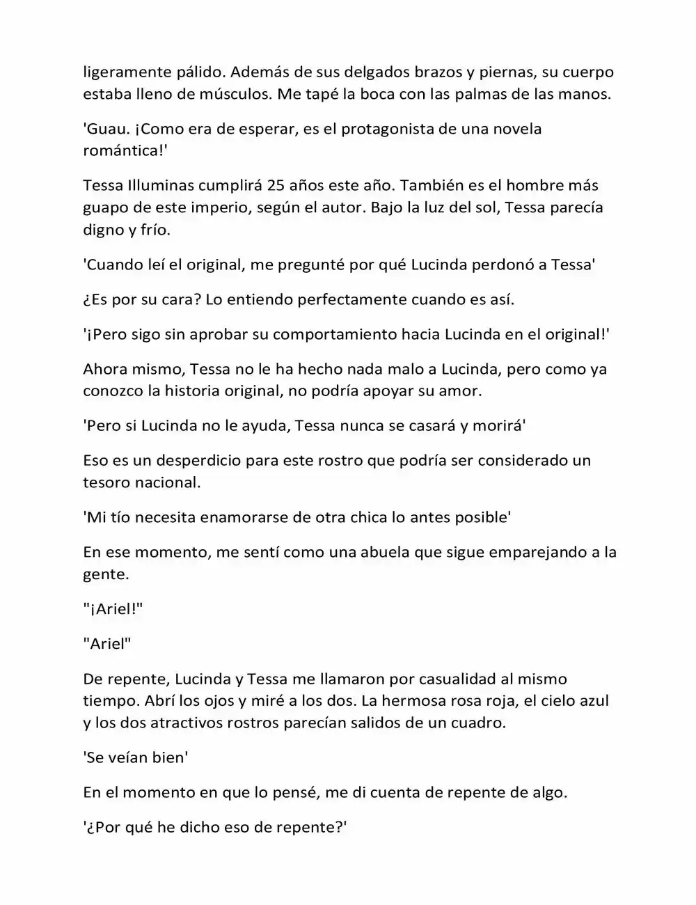 La Bebé Casamentera (Novela) - Capítulo 9 - Página 6 - LectorTMOo
