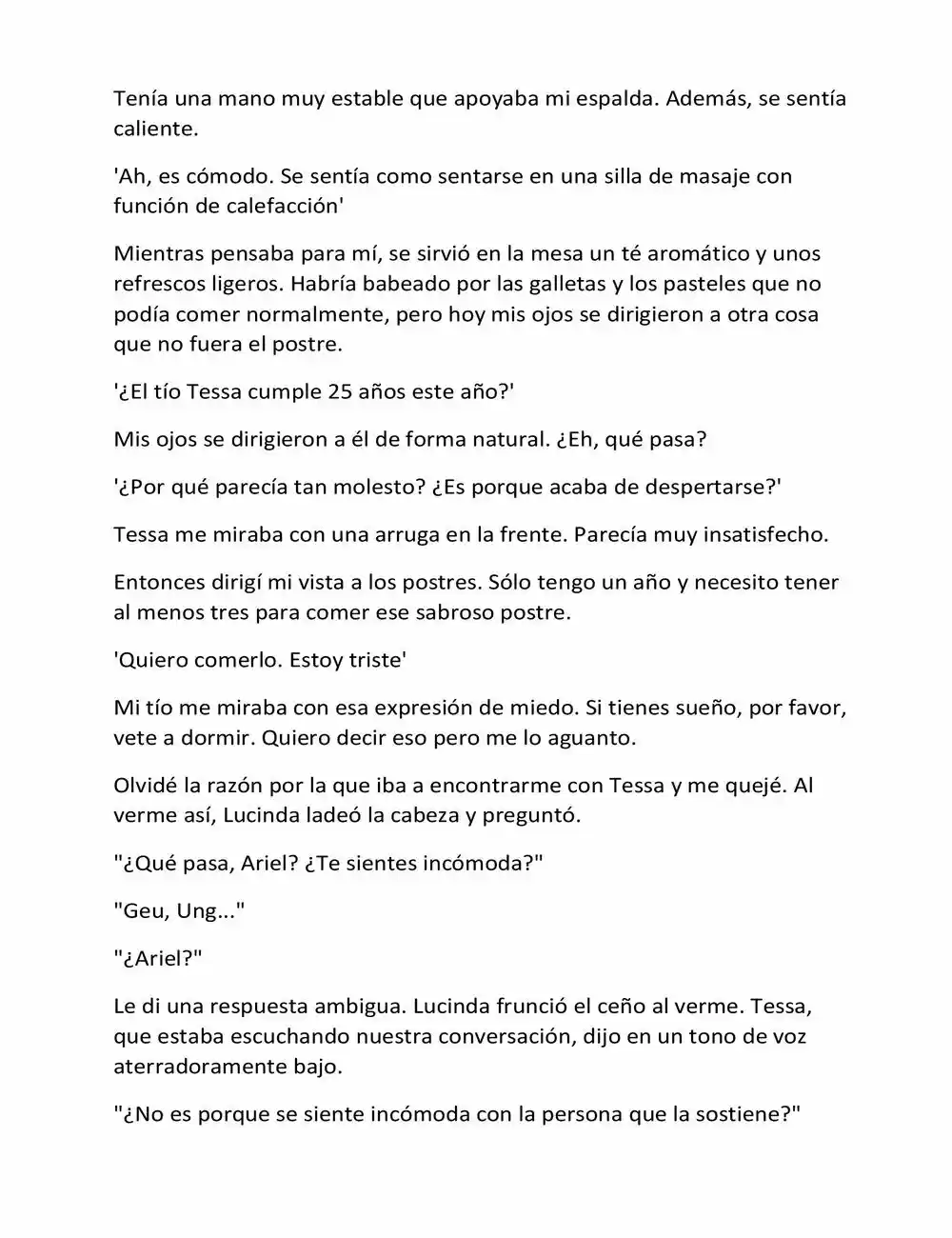 La Bebé Casamentera (Novela) - Capítulo 9 - Página 8 - LectorTMOo