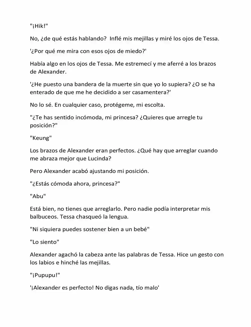 La Bebé Casamentera (Novela) - Capítulo 9 - Página 9 - LectorTMOo