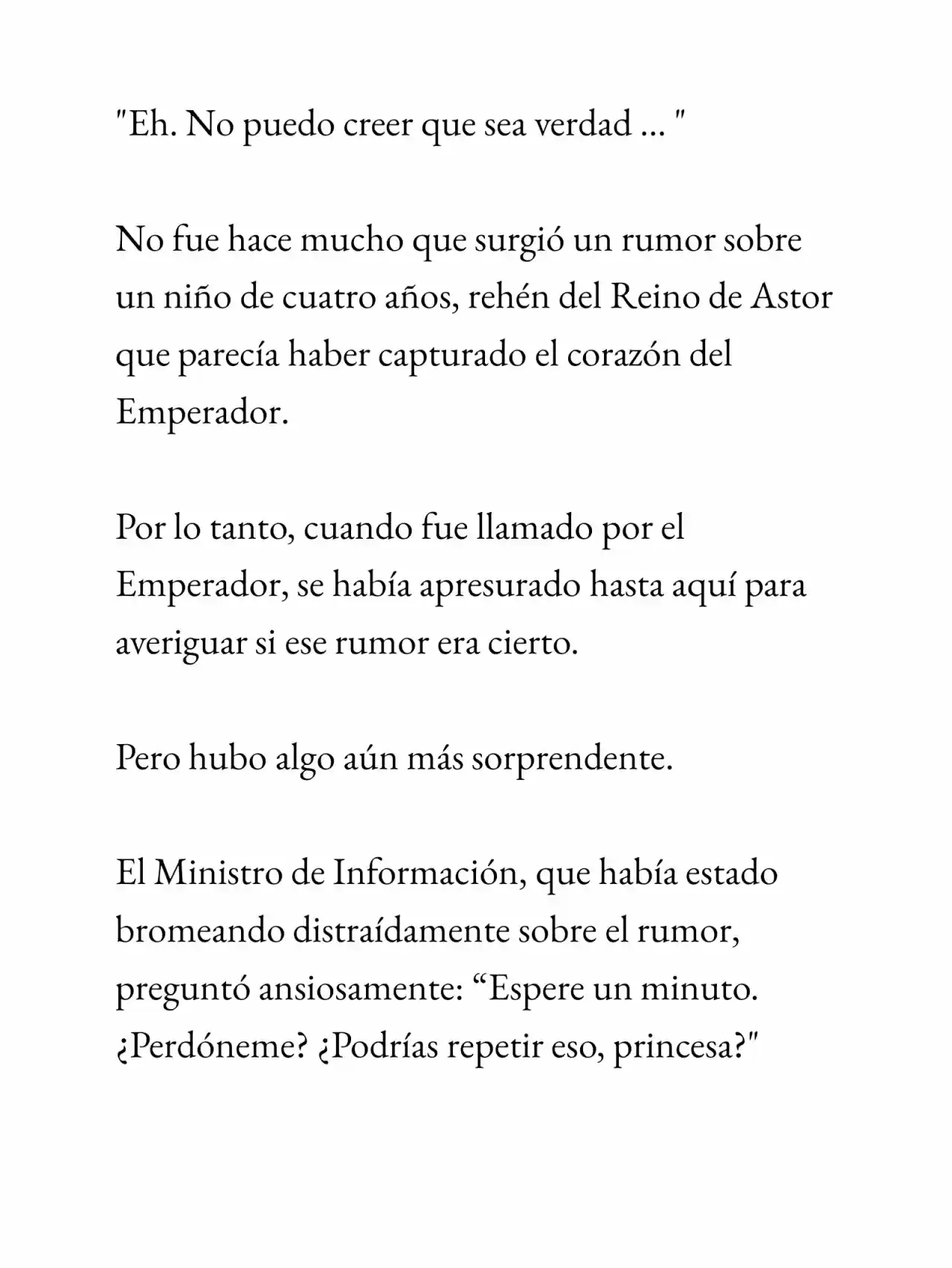 ¡La Bebé Rehén Es Muy Linda! (Novela) - Capítulo 4 - Página 4 - LectorTMOo