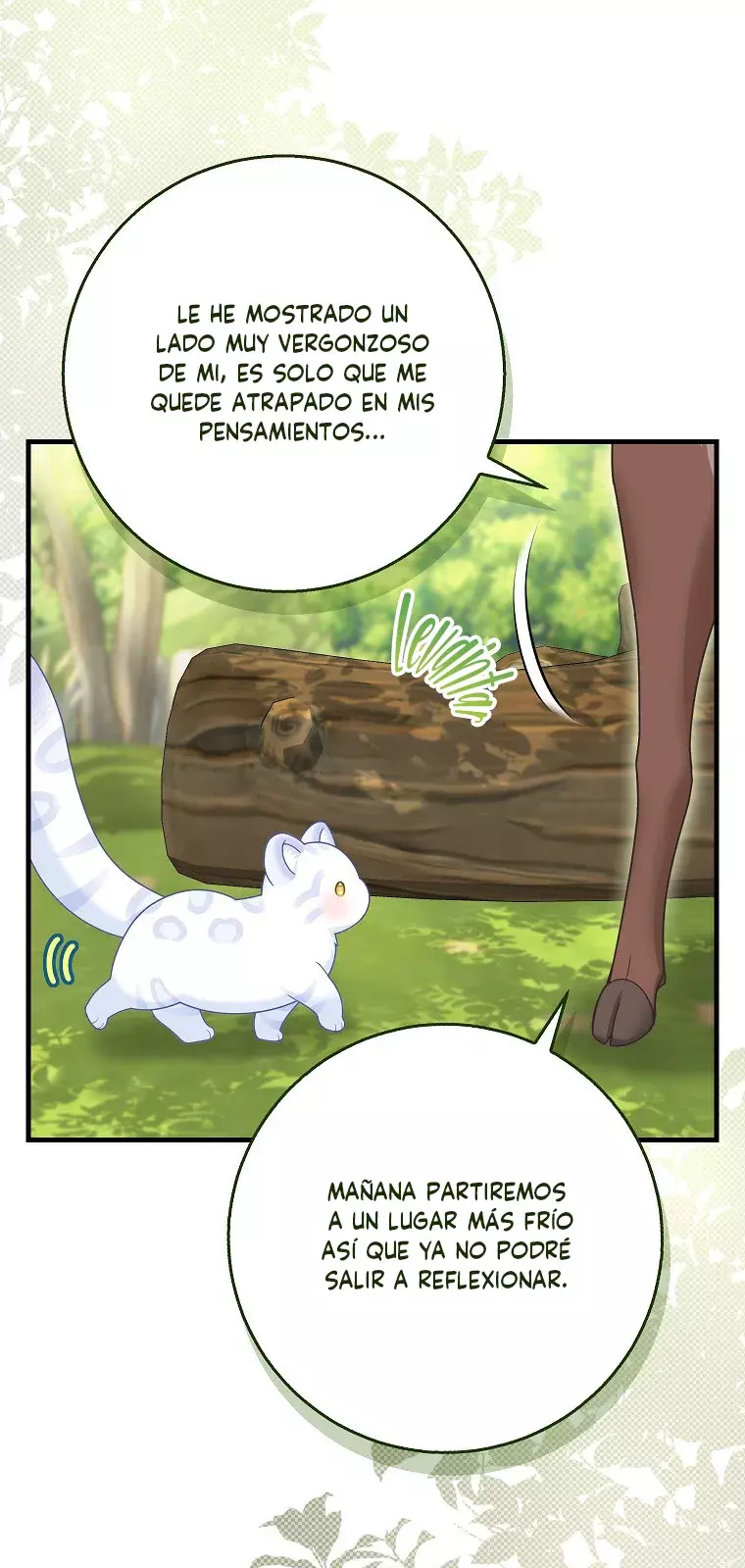 La Bebe Leopardo De Las Nieves De La Familia De Leopardos Negros - Capítulo 48.5 - Página 7 - LectorTMOo
