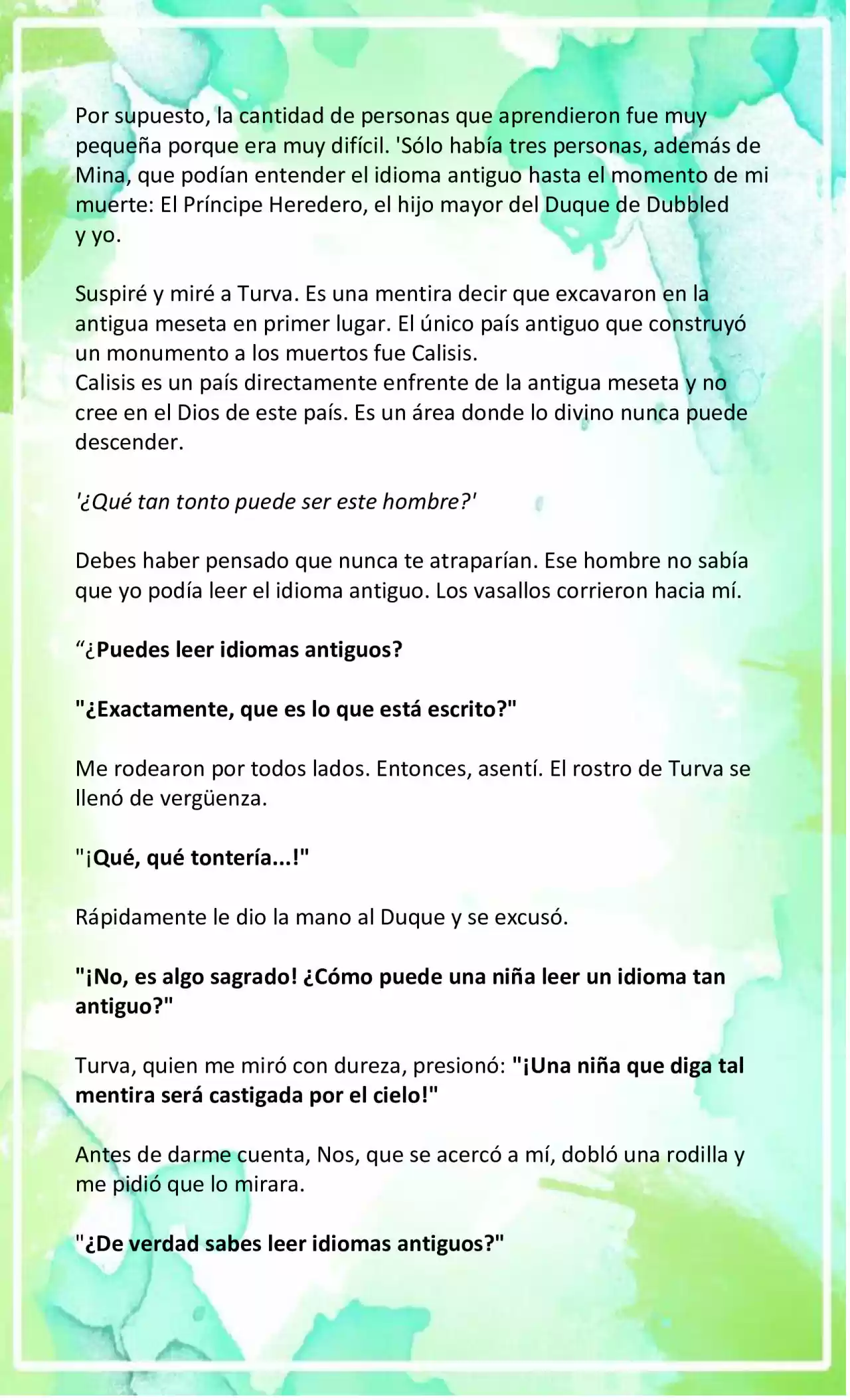 LA BEBE QUE CRIA UN VILLANO (Novela) - Capítulo 10 - Página 6 - LectorTMOo