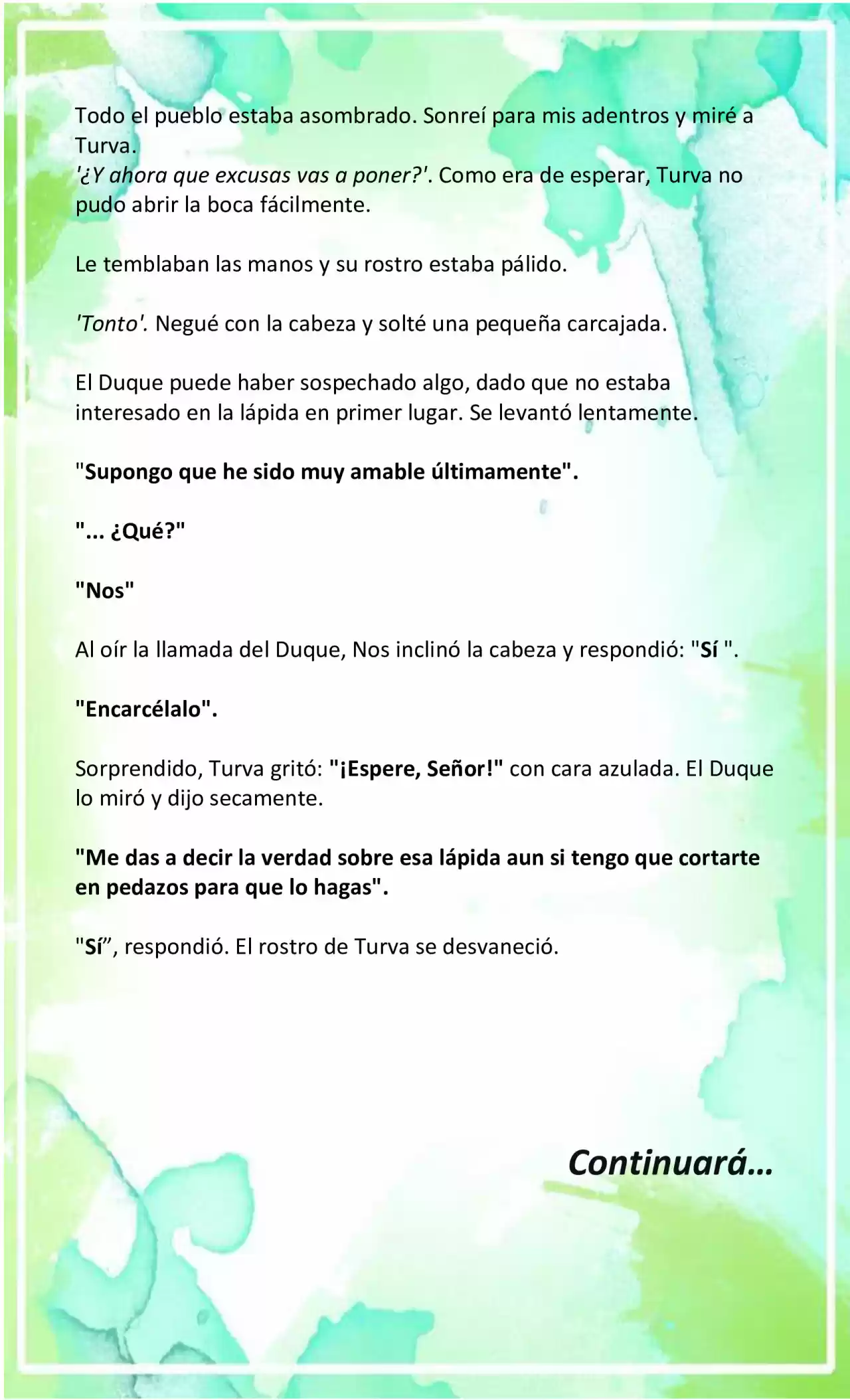 LA BEBE QUE CRIA UN VILLANO (Novela) - Capítulo 10 - Página 9 - LectorTMOo