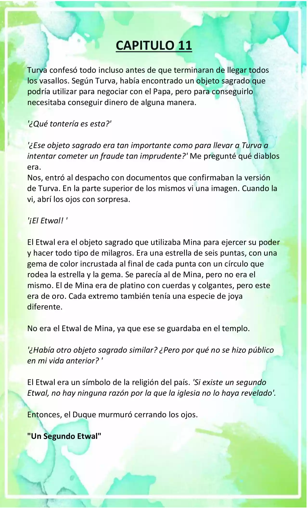 LA BEBE QUE CRIA UN VILLANO (Novela) - Capítulo 11 - Página 3 - LectorTMOo