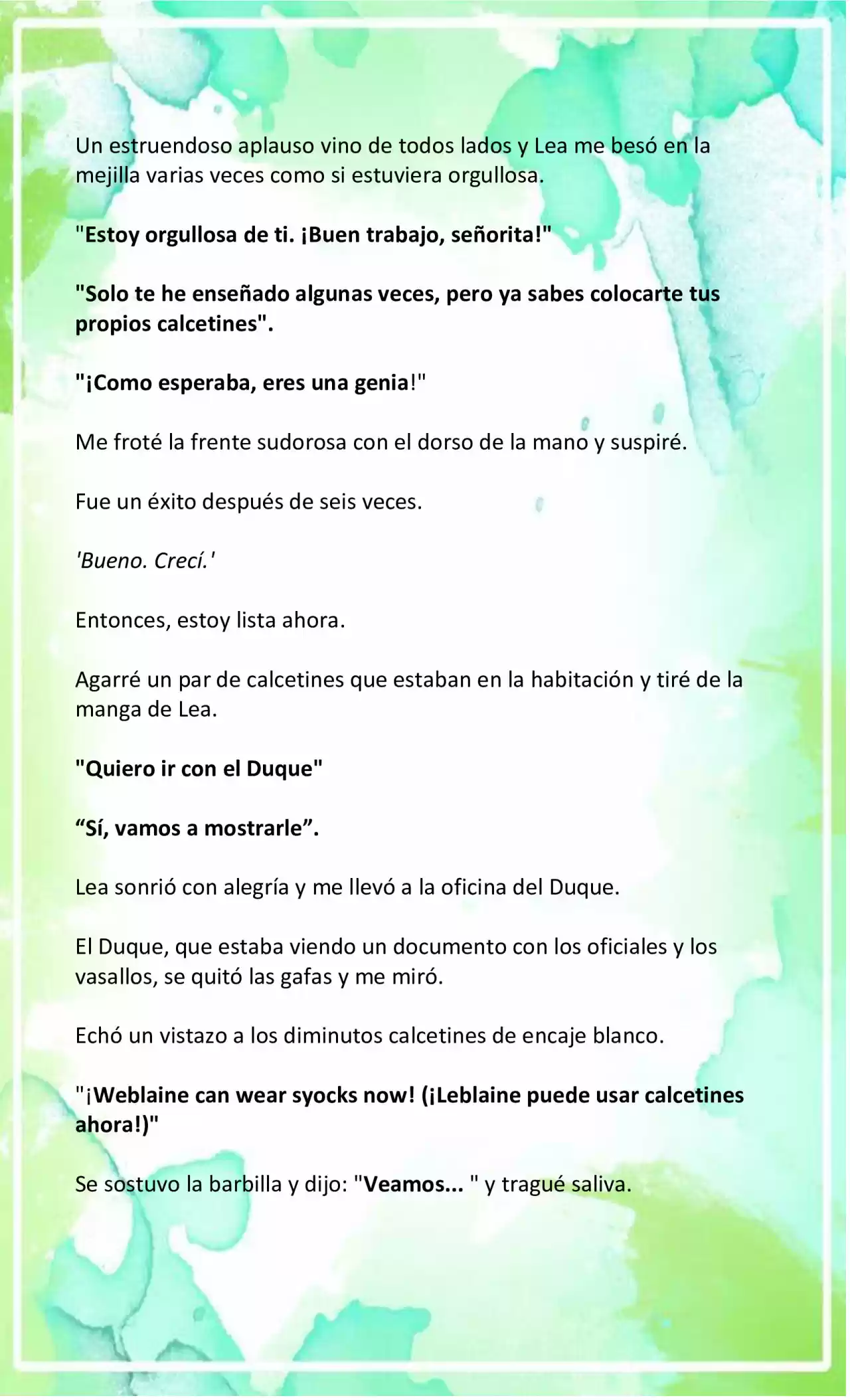 LA BEBE QUE CRIA UN VILLANO (Novela) - Capítulo 11 - Página 7 - LectorTMOo