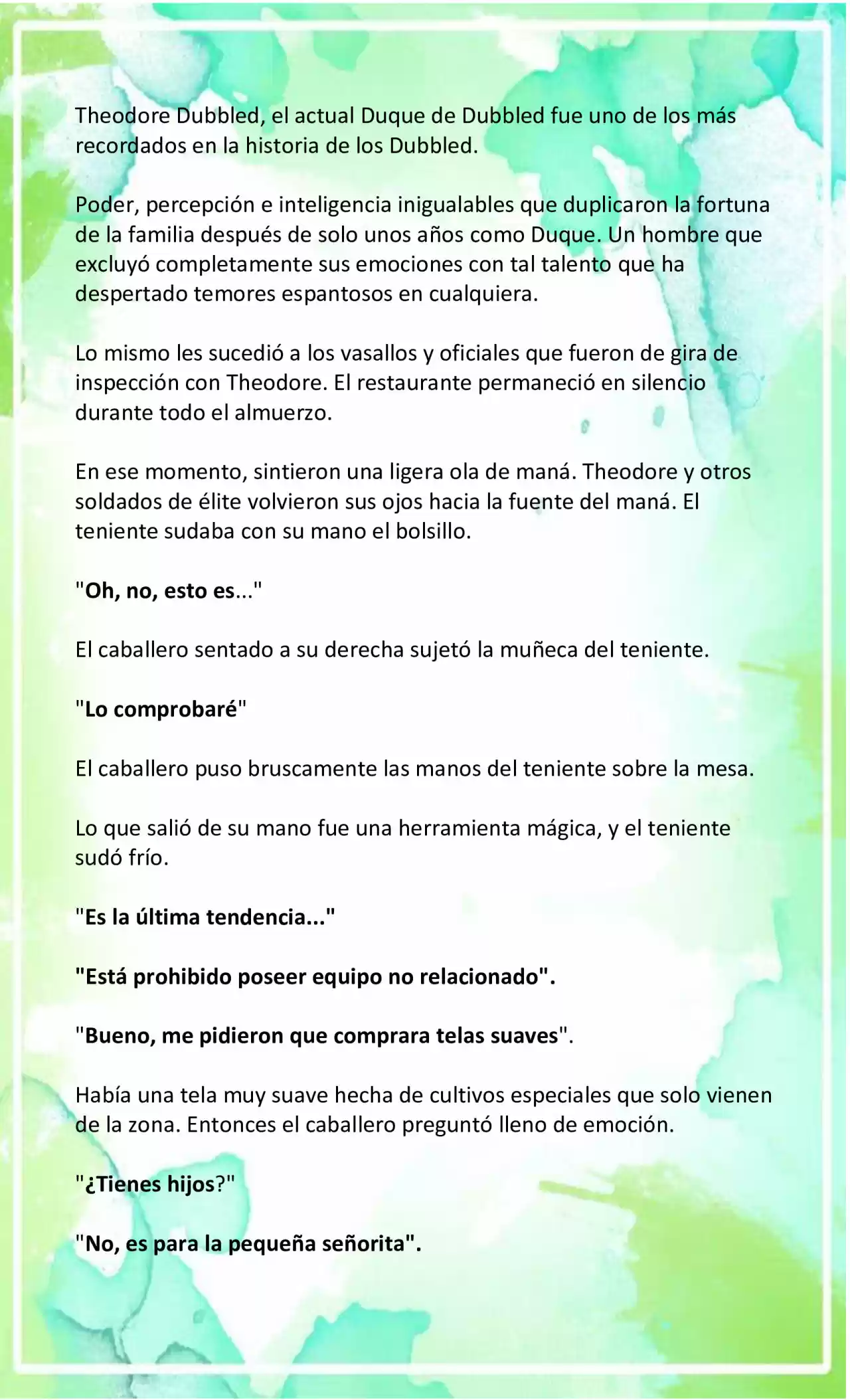 LA BEBE QUE CRIA UN VILLANO (Novela) - Capítulo 12 - Página 5 - LectorTMOo