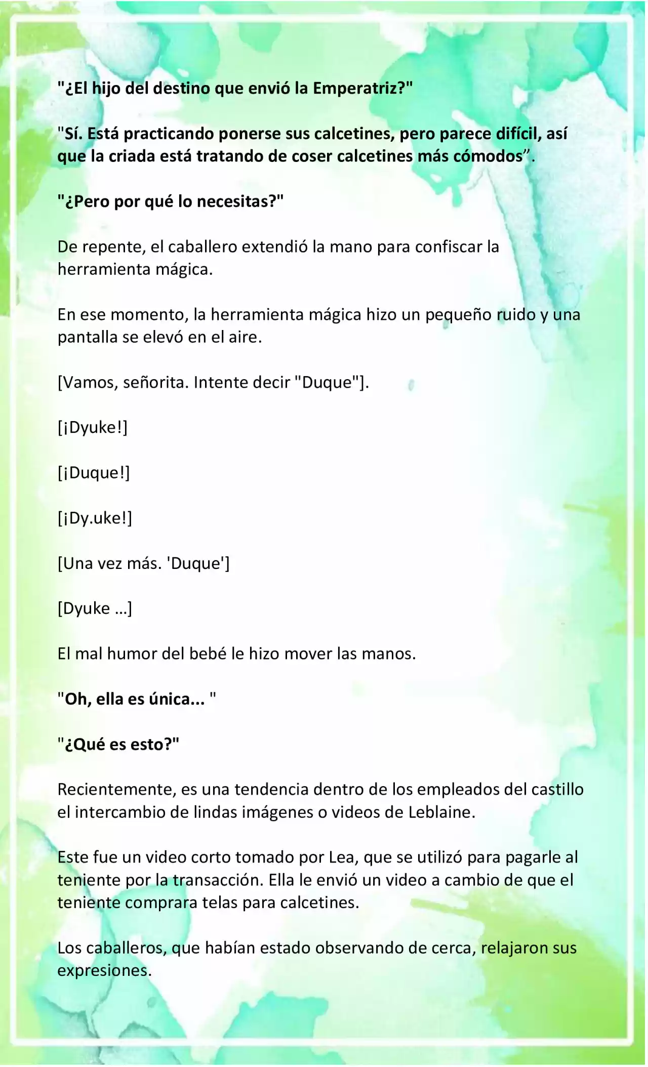 LA BEBE QUE CRIA UN VILLANO (Novela) - Capítulo 12 - Página 6 - LectorTMOo