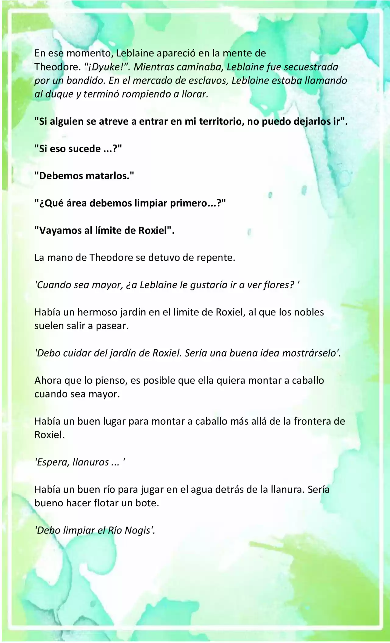 LA BEBE QUE CRIA UN VILLANO (Novela) - Capítulo 12 - Página 9 - LectorTMOo