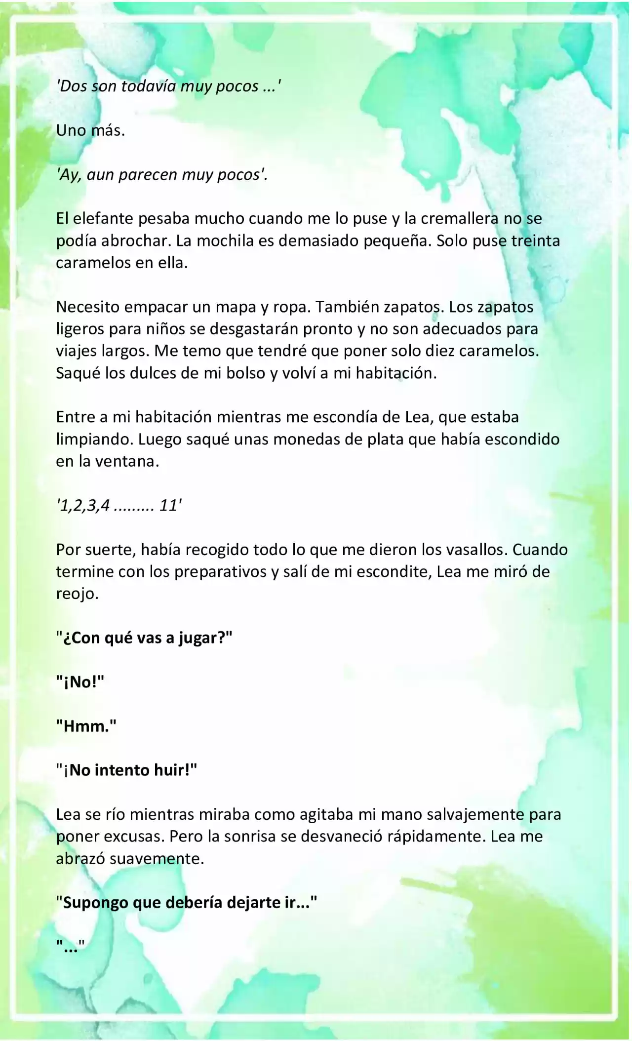 LA BEBE QUE CRIA UN VILLANO (Novela) - Capítulo 13 - Página 5 - LectorTMOo