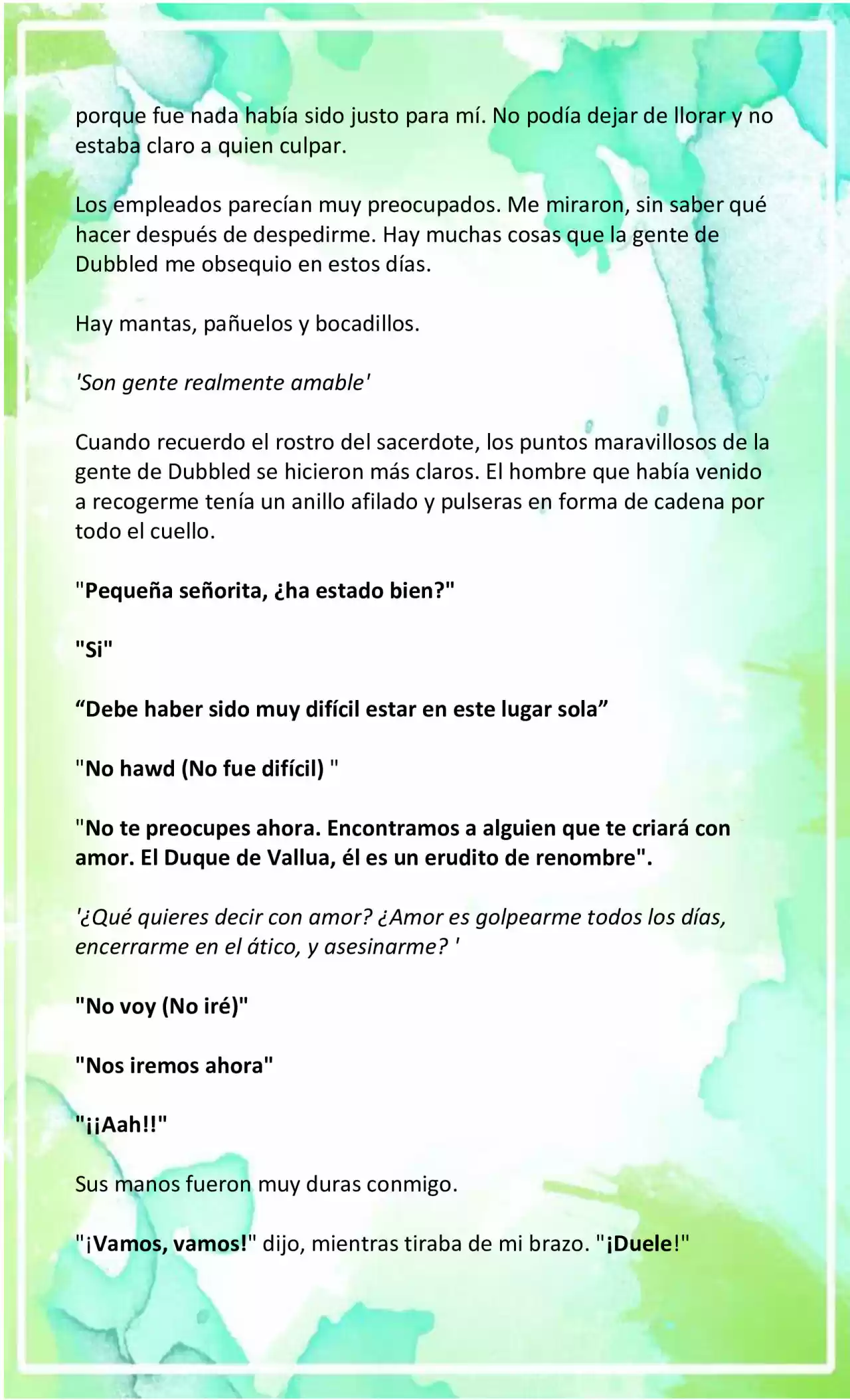 LA BEBE QUE CRIA UN VILLANO (Novela) - Capítulo 13 - Página 8 - LectorTMOo
