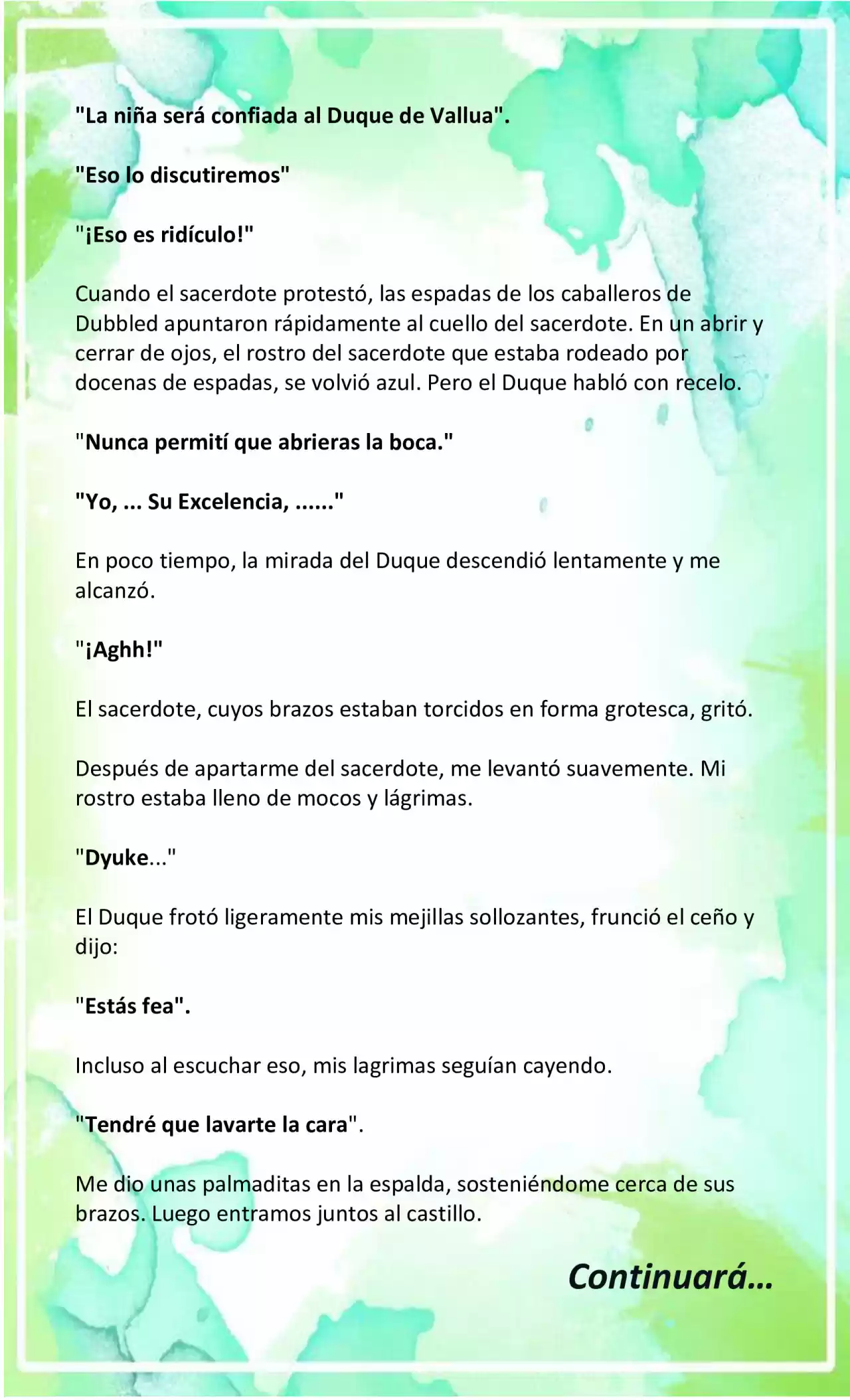 LA BEBE QUE CRIA UN VILLANO (Novela) - Capítulo 13 - Página 10 - LectorTMOo