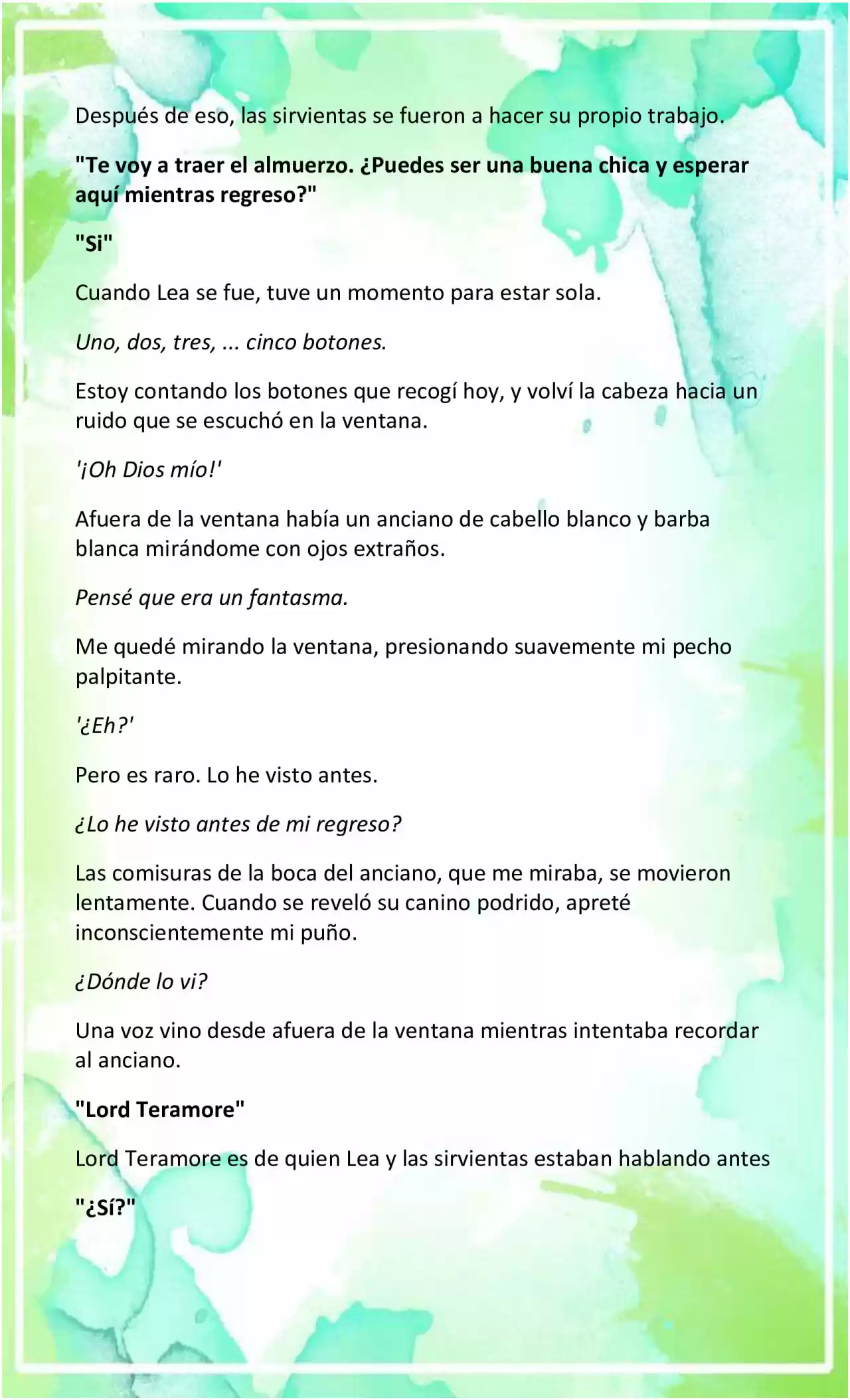 LA BEBE QUE CRIA UN VILLANO (Novela) - Capítulo 14 - Página 8 - LectorTMOo