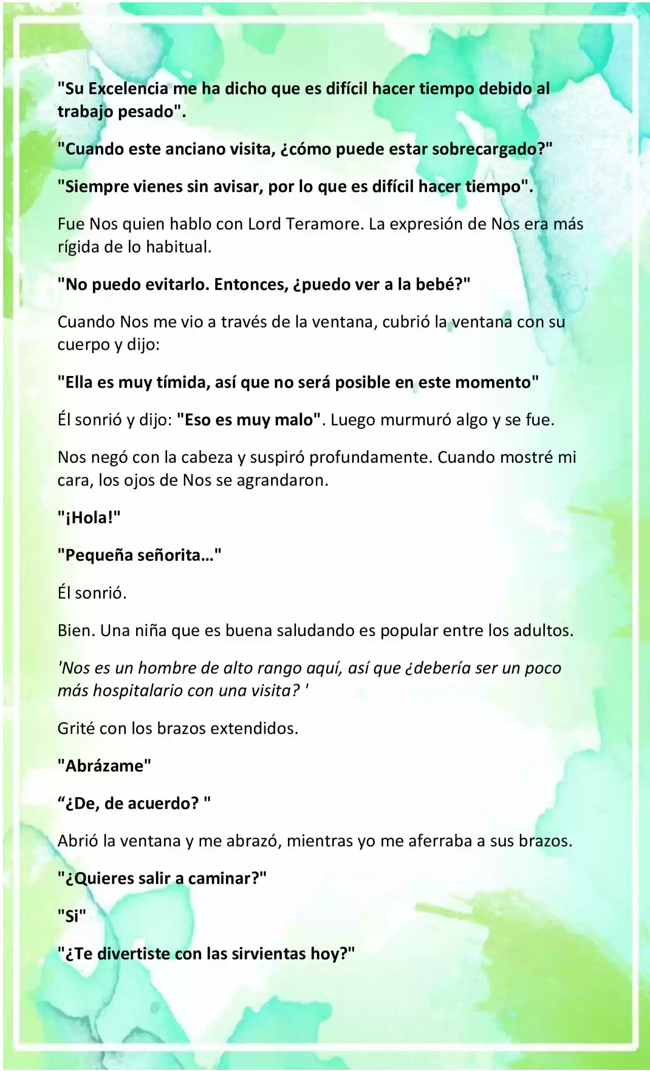 LA BEBE QUE CRIA UN VILLANO (Novela) - Capítulo 14 - Página 9 - LectorTMOo