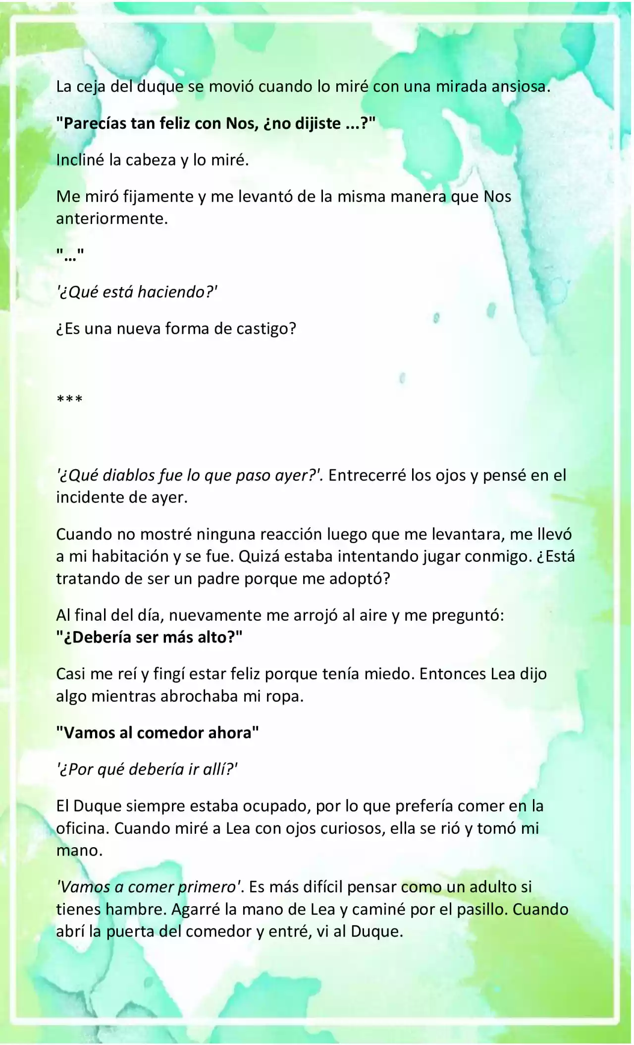 LA BEBE QUE CRIA UN VILLANO (Novela) - Capítulo 15 - Página 4 - LectorTMOo