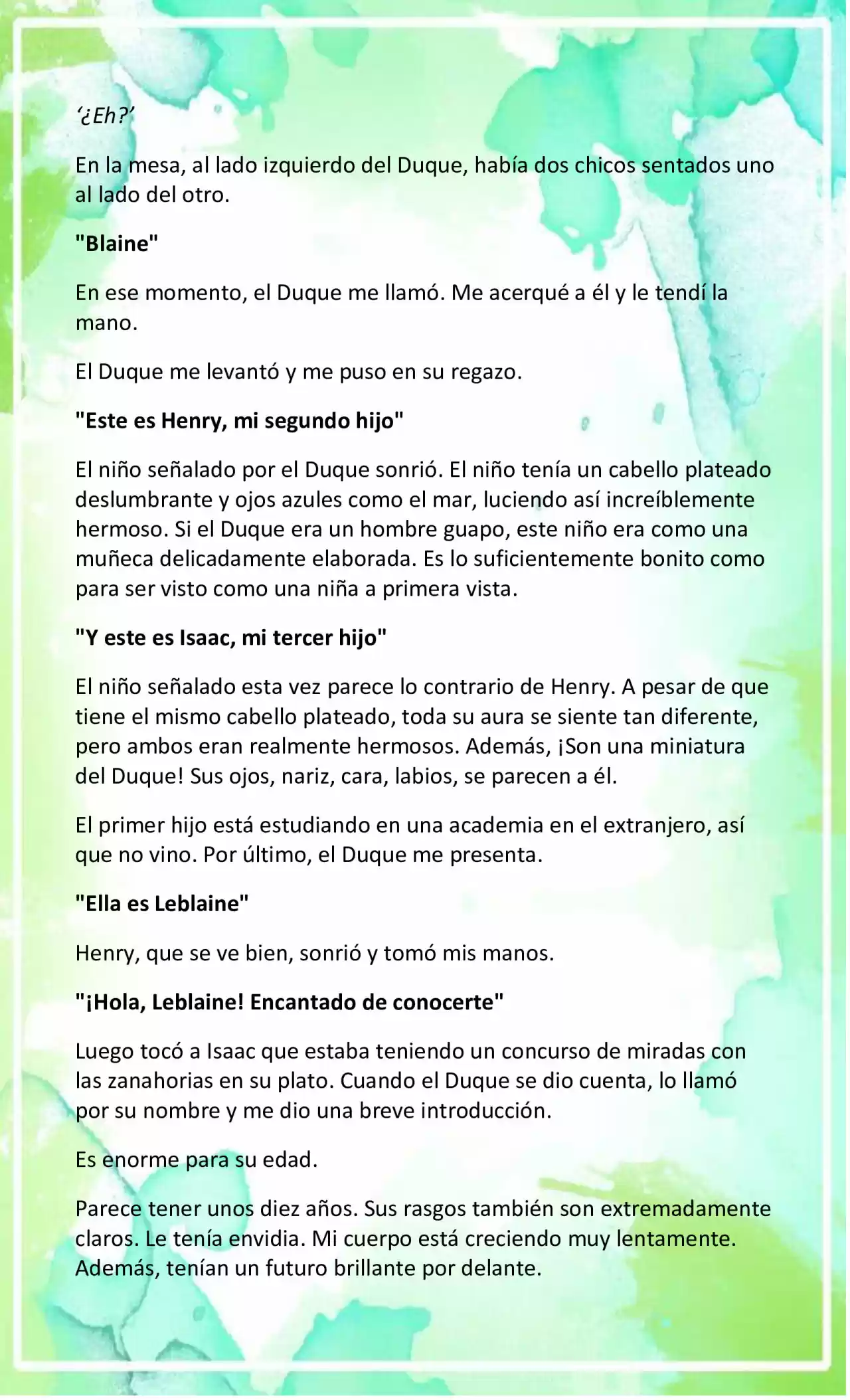 LA BEBE QUE CRIA UN VILLANO (Novela) - Capítulo 15 - Página 5 - LectorTMOo