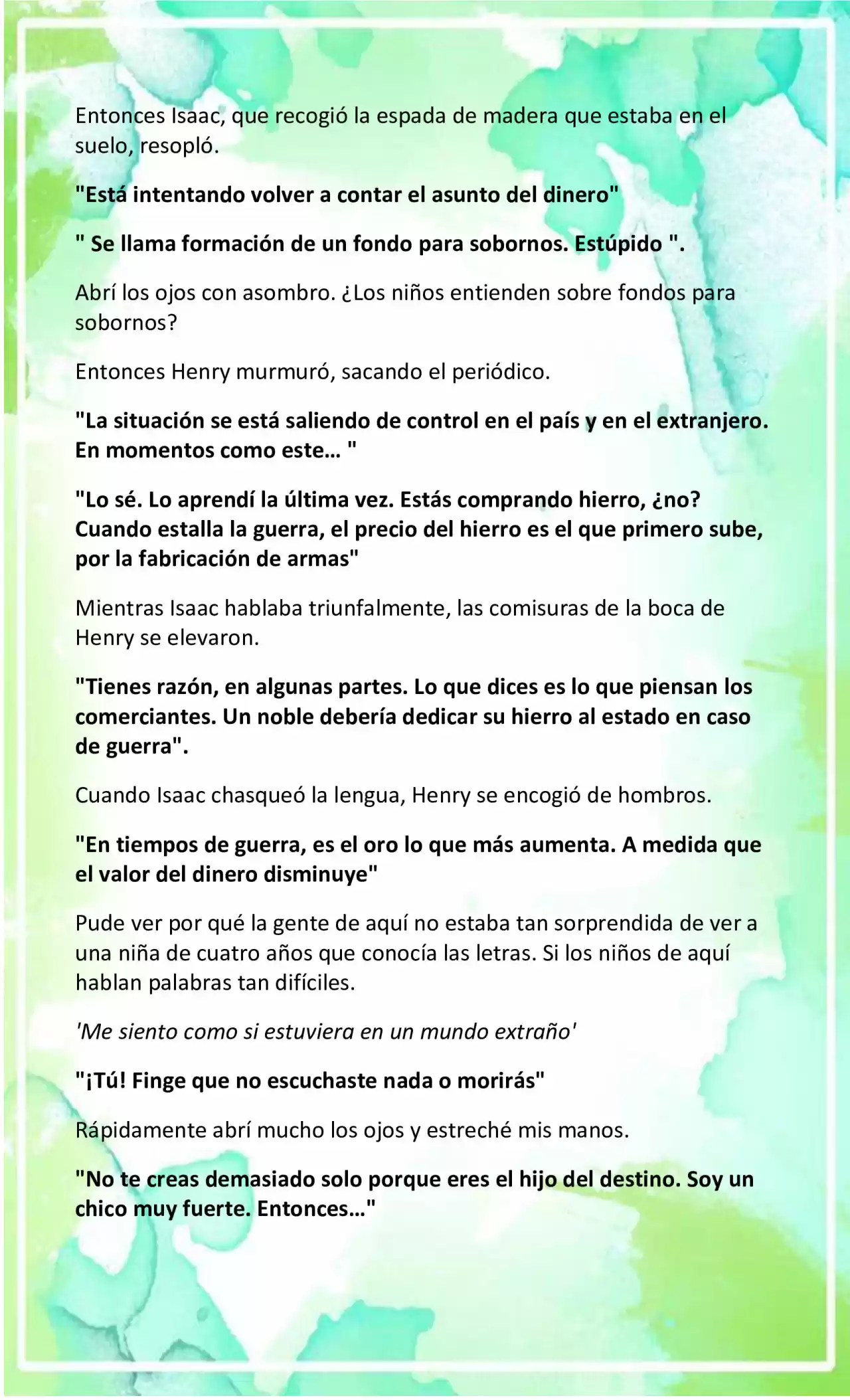LA BEBE QUE CRIA UN VILLANO (Novela) - Capítulo 15 - Página 8 - LectorTMOo