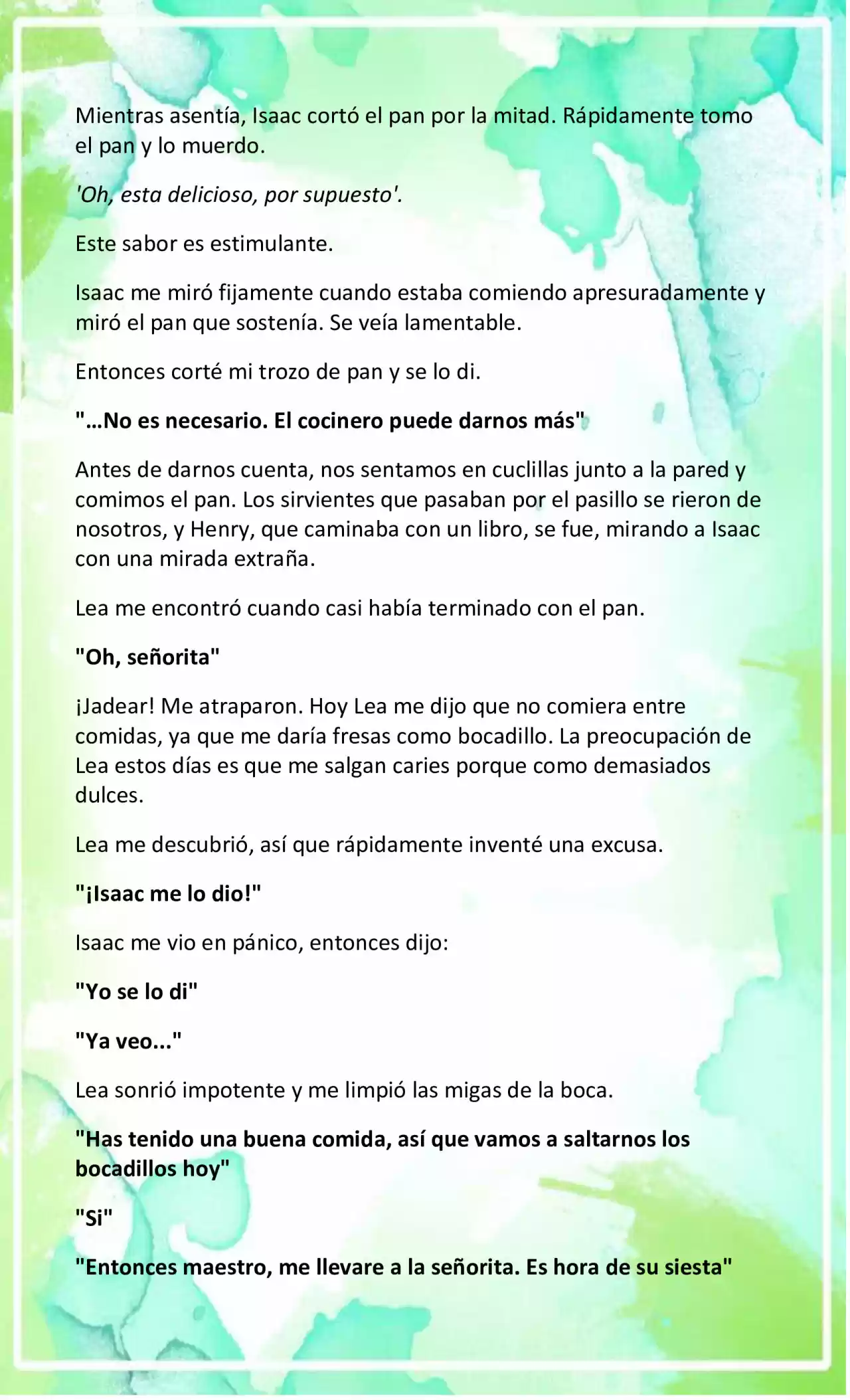 LA BEBE QUE CRIA UN VILLANO (Novela) - Capítulo 16 - Página 5 - LectorTMOo