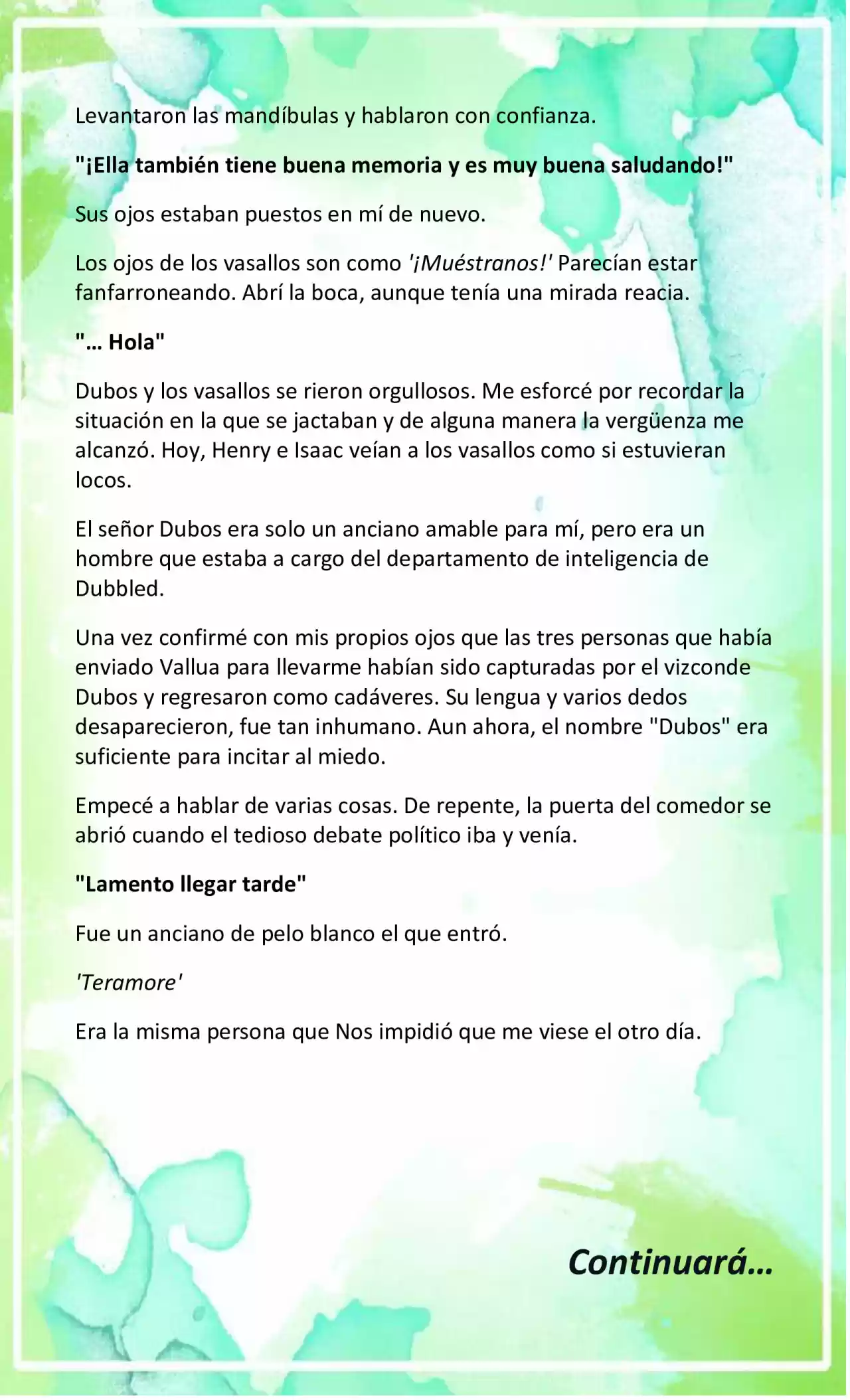 LA BEBE QUE CRIA UN VILLANO (Novela) - Capítulo 16 - Página 8 - LectorTMOo
