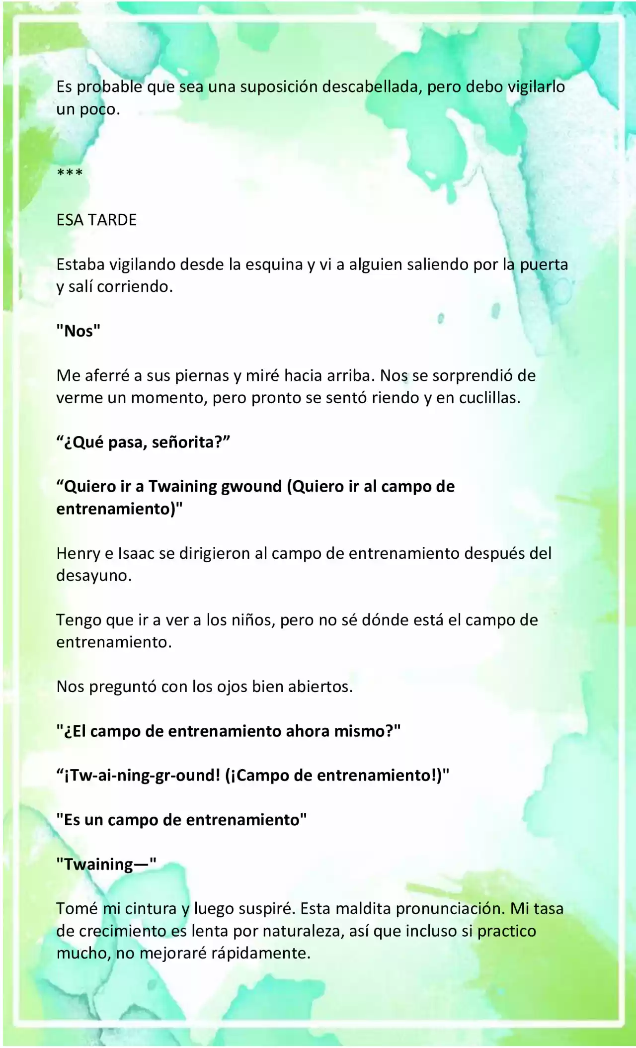 LA BEBE QUE CRIA UN VILLANO (Novela) - Capítulo 17 - Página 5 - LectorTMOo