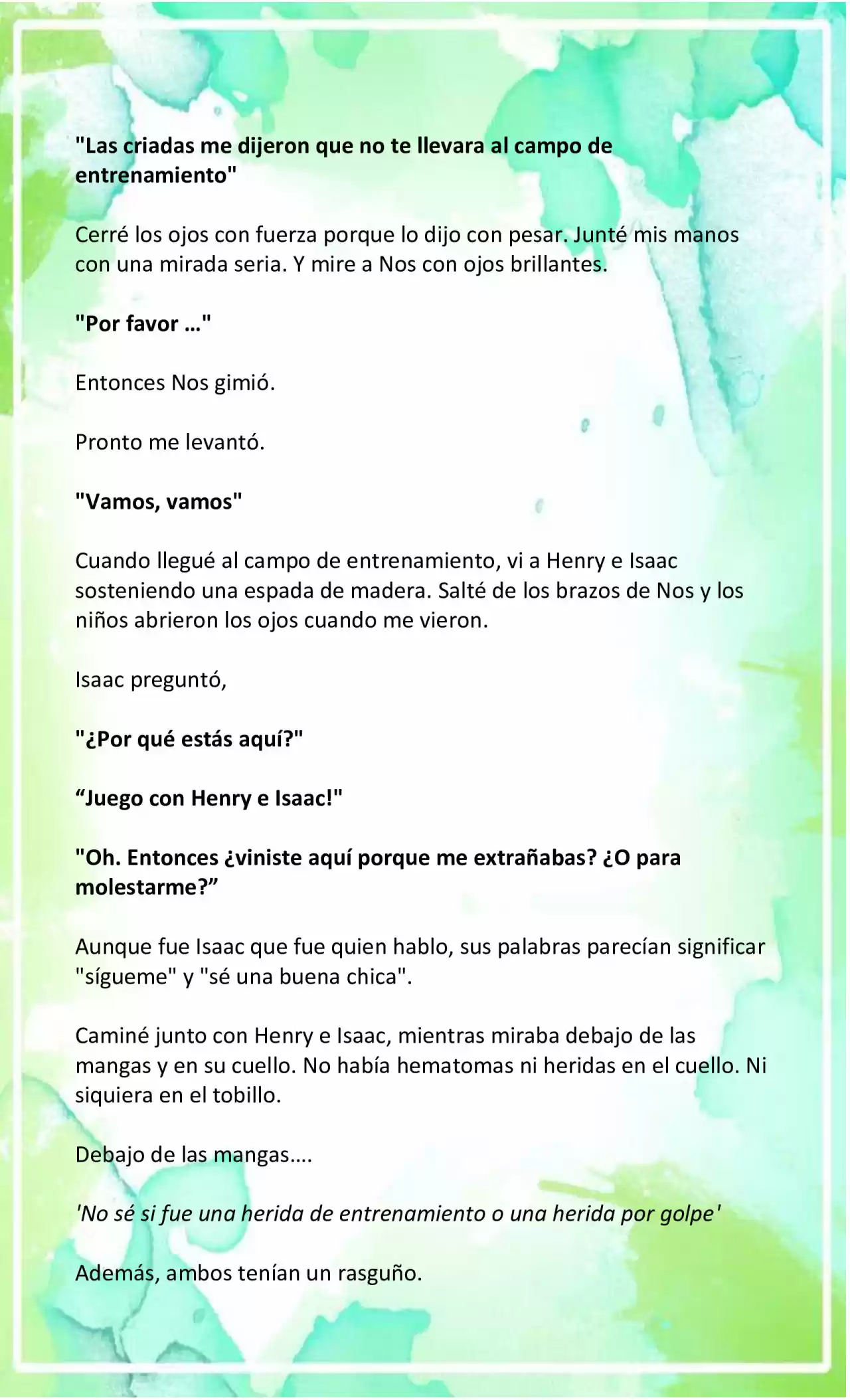 LA BEBE QUE CRIA UN VILLANO (Novela) - Capítulo 17 - Página 6 - LectorTMOo