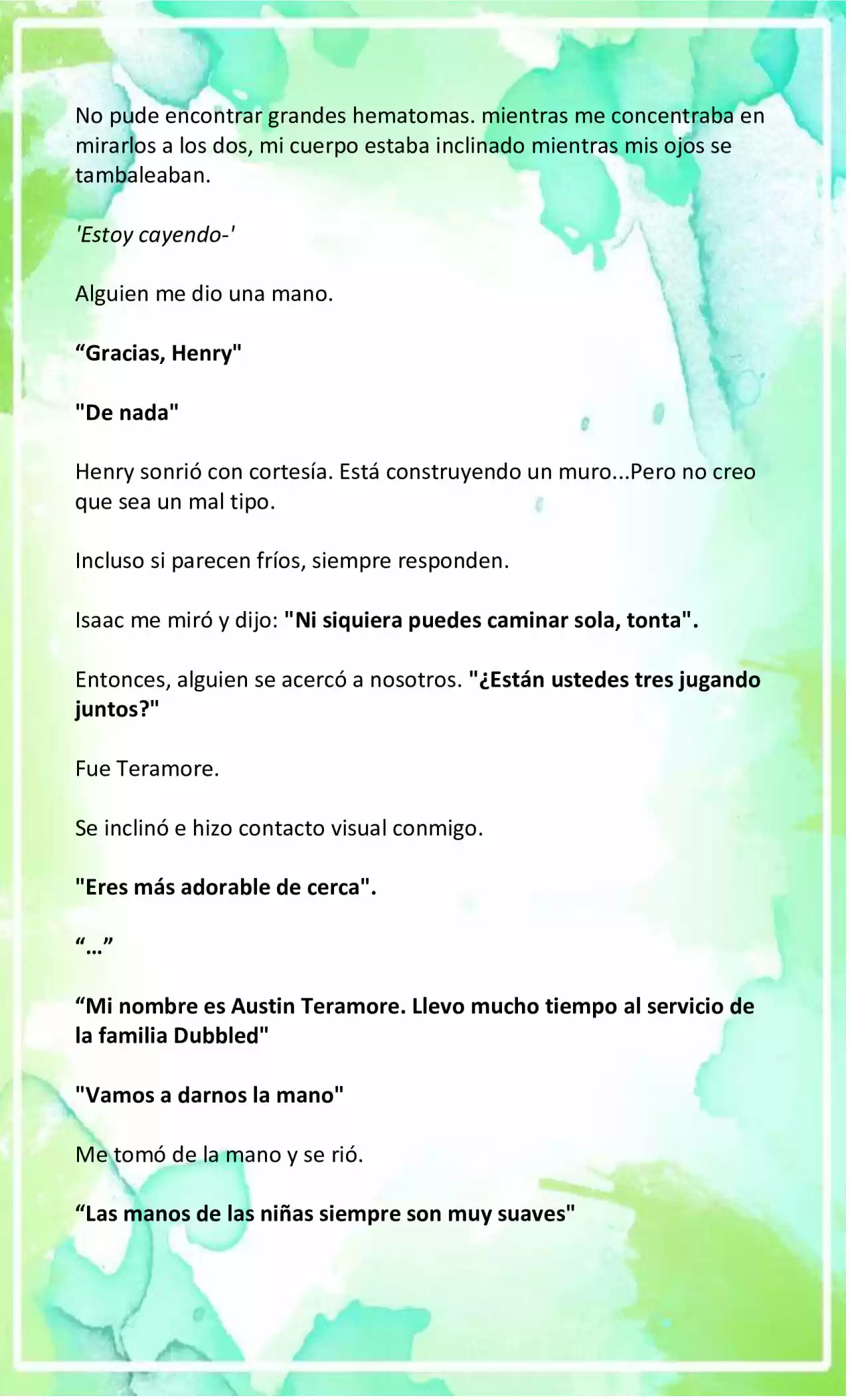 LA BEBE QUE CRIA UN VILLANO (Novela) - Capítulo 17 - Página 7 - LectorTMOo