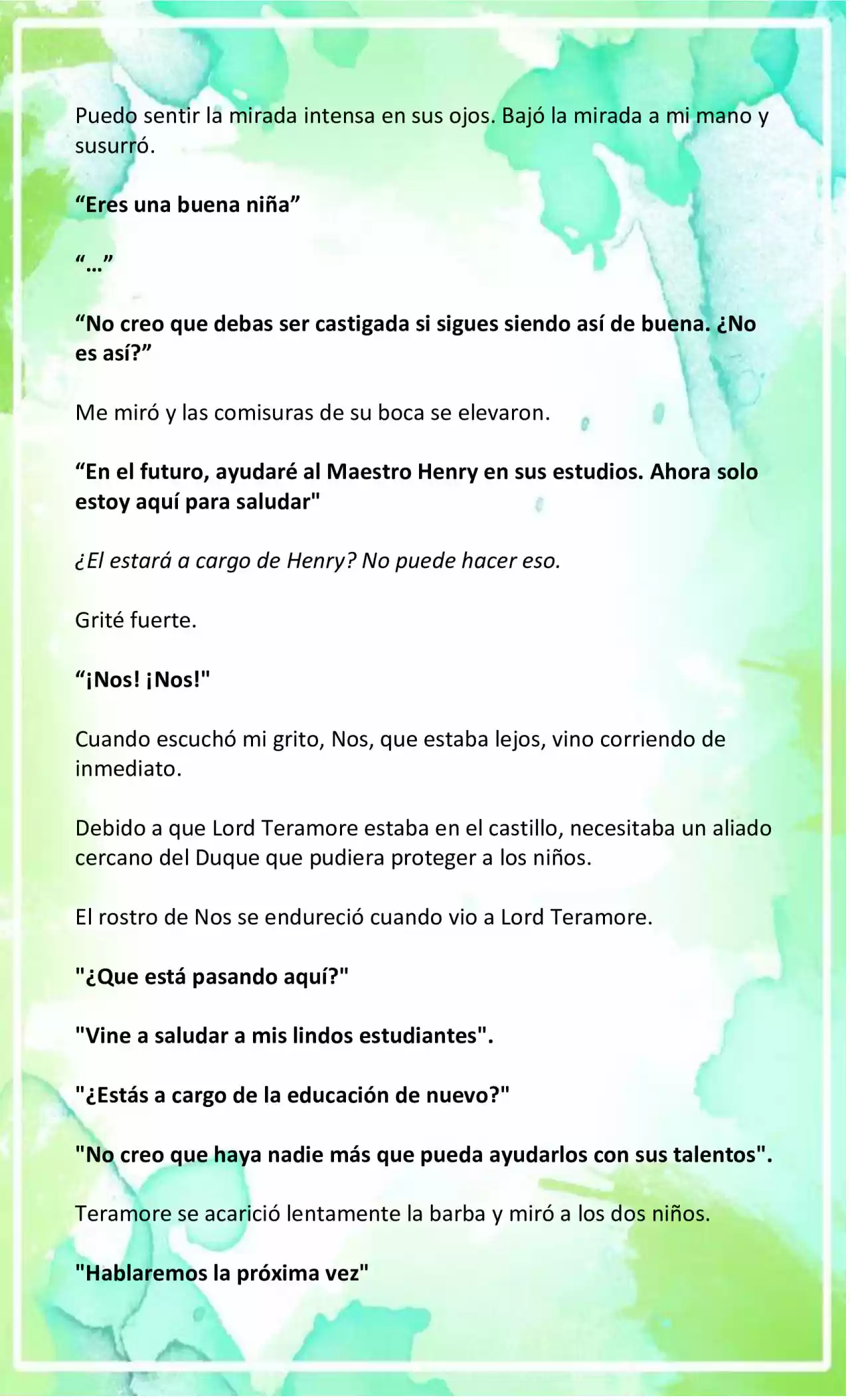 LA BEBE QUE CRIA UN VILLANO (Novela) - Capítulo 17 - Página 8 - LectorTMOo