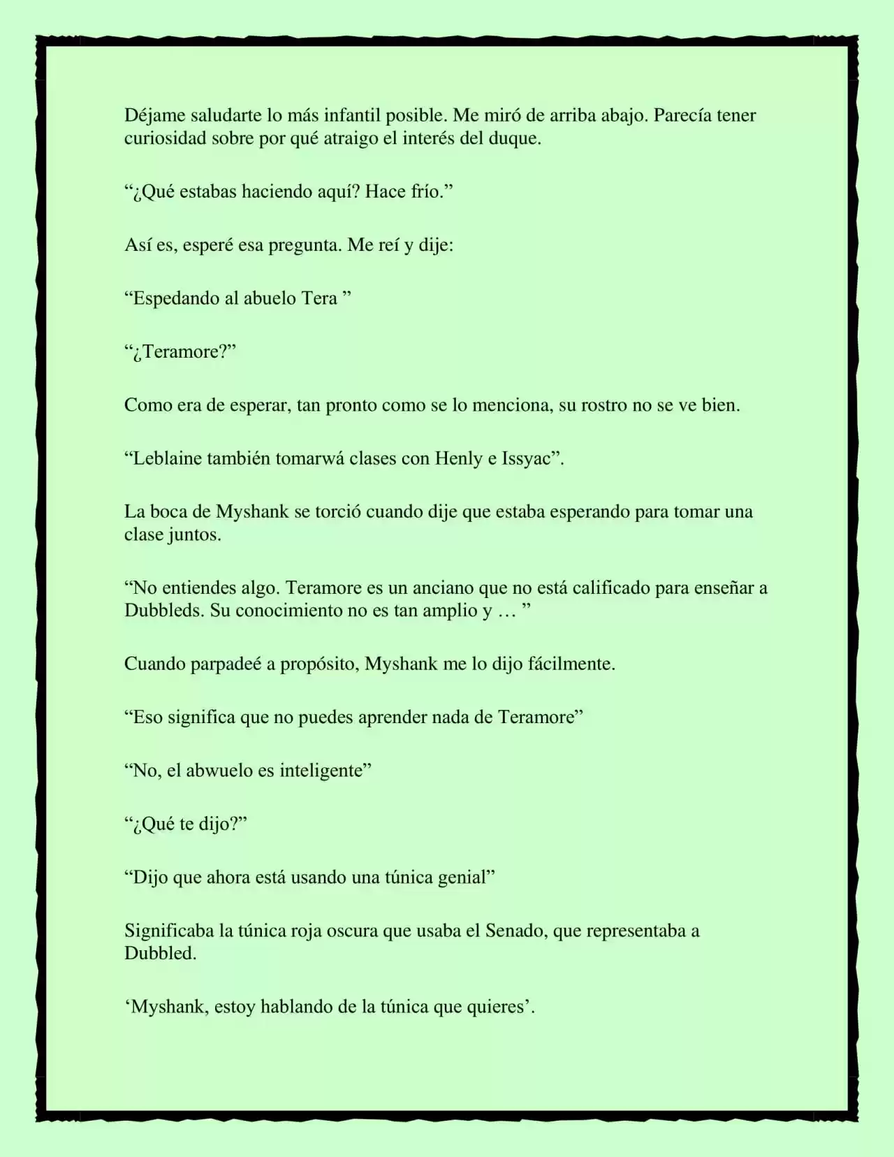 LA BEBE QUE CRIA UN VILLANO (Novela) - Capítulo 18 - Página 6 - LectorTMOo