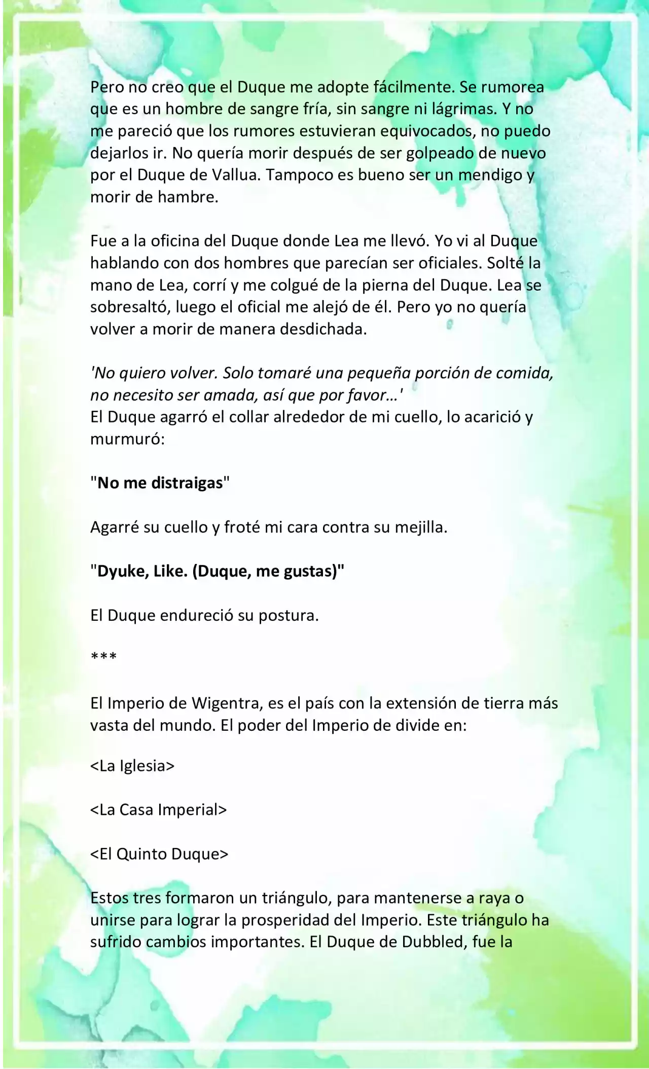 LA BEBE QUE CRIA UN VILLANO (Novela) - Capítulo 2 - Página 5 - LectorTMOo