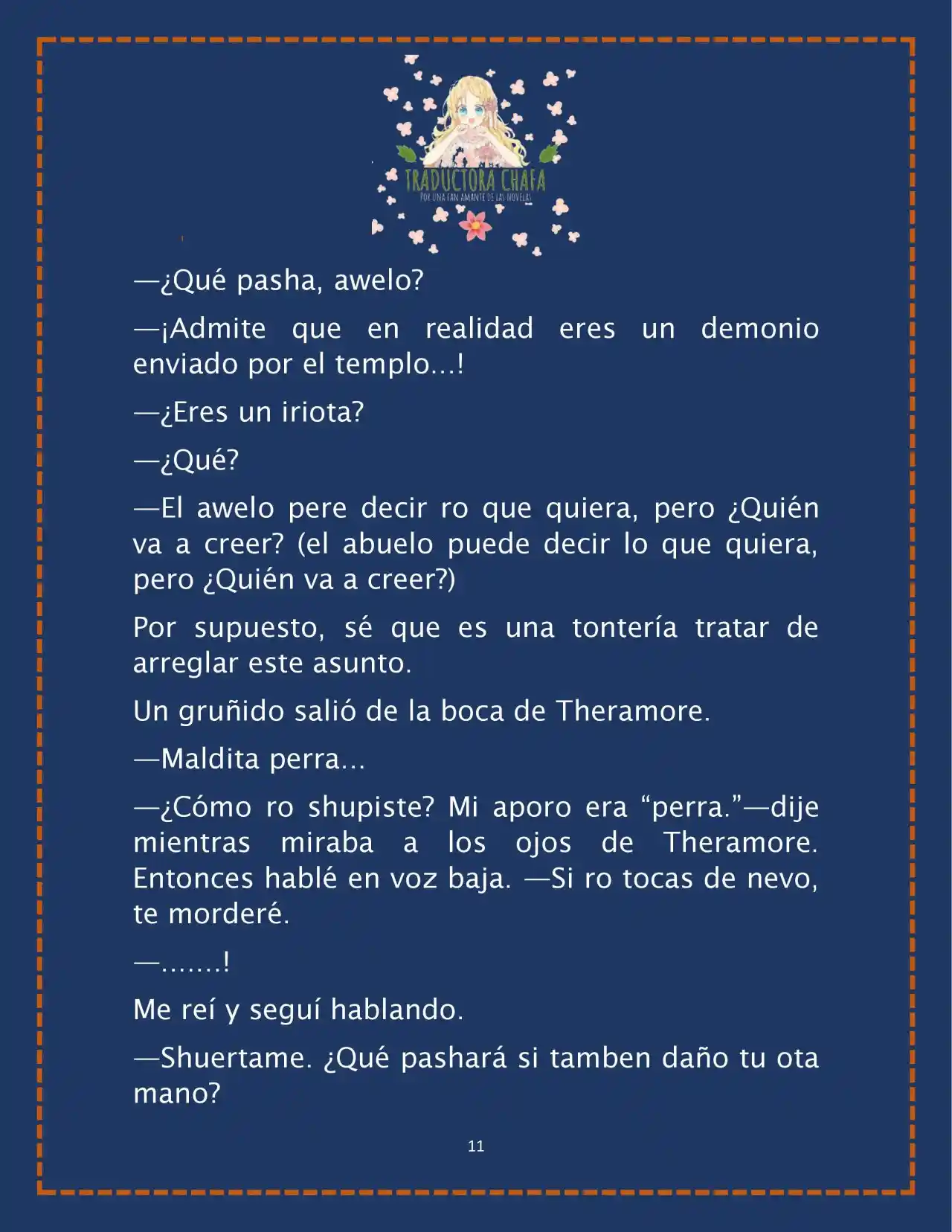 LA BEBE QUE CRIA UN VILLANO (Novela) - Capítulo 20 - Página 13 - LectorTMOo
