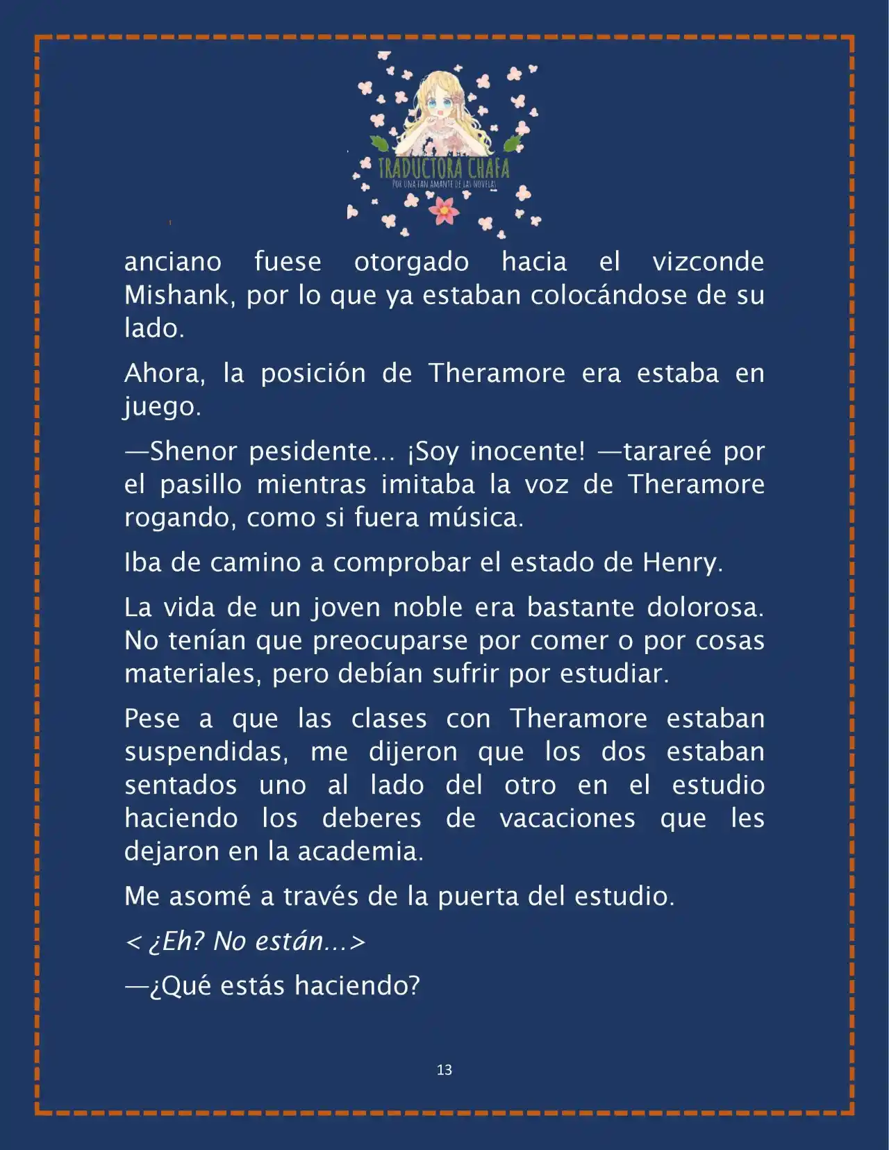 LA BEBE QUE CRIA UN VILLANO (Novela) - Capítulo 20 - Página 15 - LectorTMOo