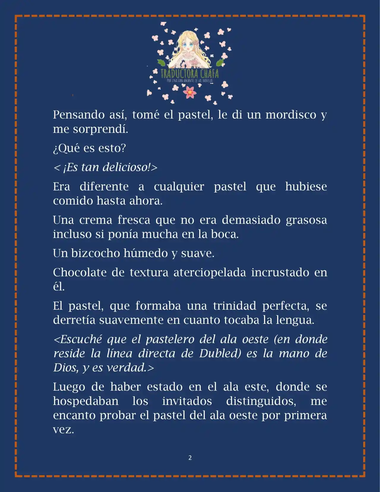LA BEBE QUE CRIA UN VILLANO (Novela) - Capítulo 21 - Página 4 - LectorTMOo