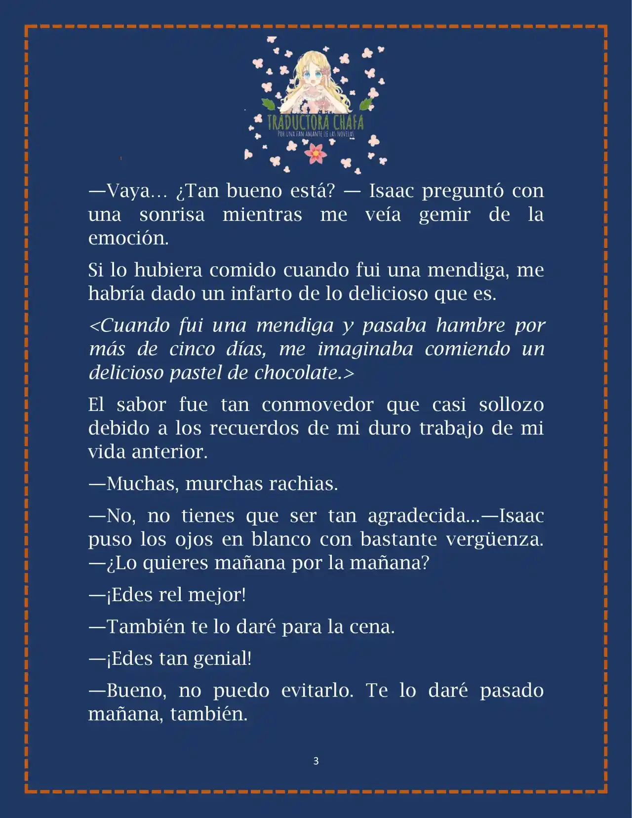 LA BEBE QUE CRIA UN VILLANO (Novela) - Capítulo 21 - Página 5 - LectorTMOo