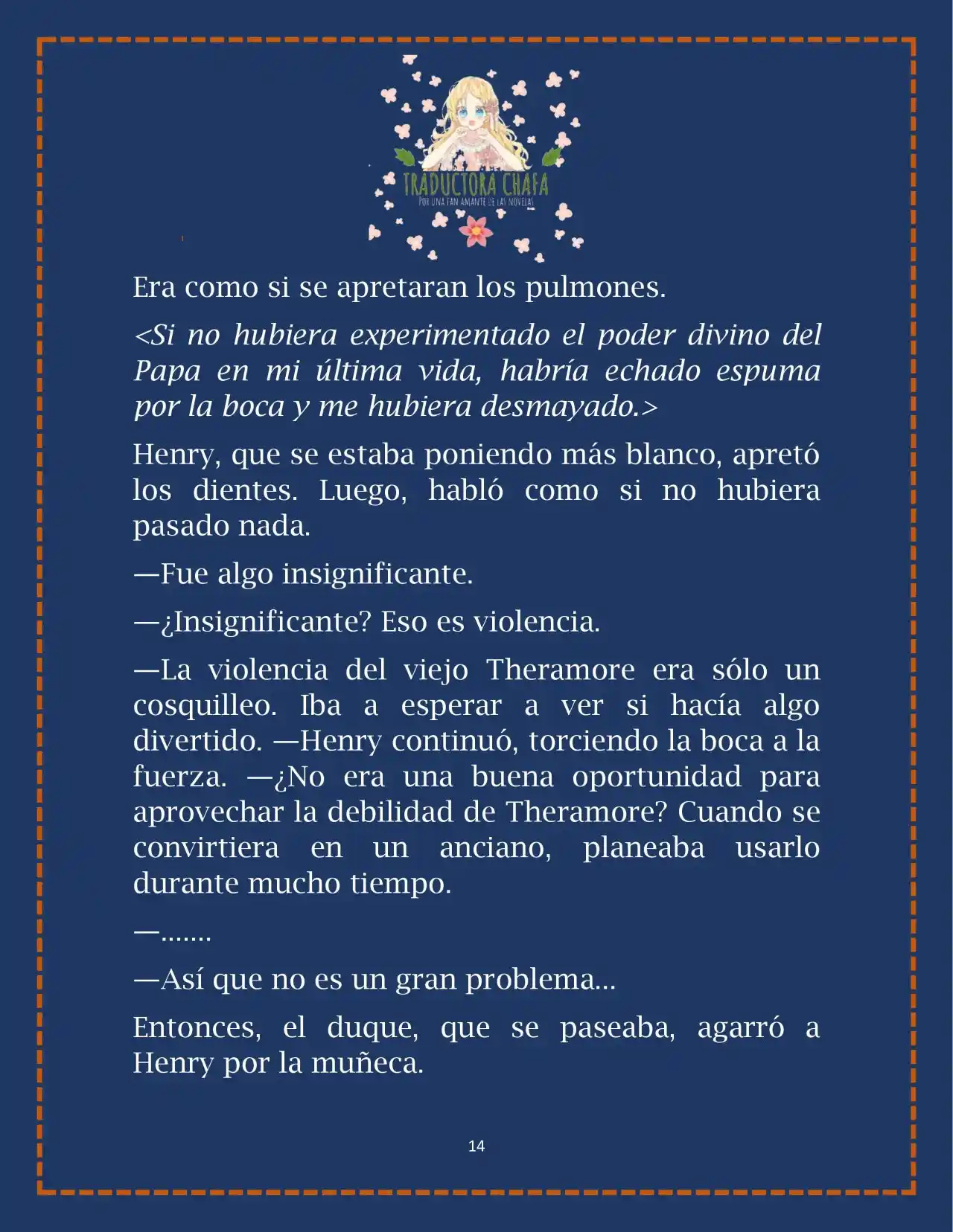 LA BEBE QUE CRIA UN VILLANO (Novela) - Capítulo 21 - Página 16 - LectorTMOo