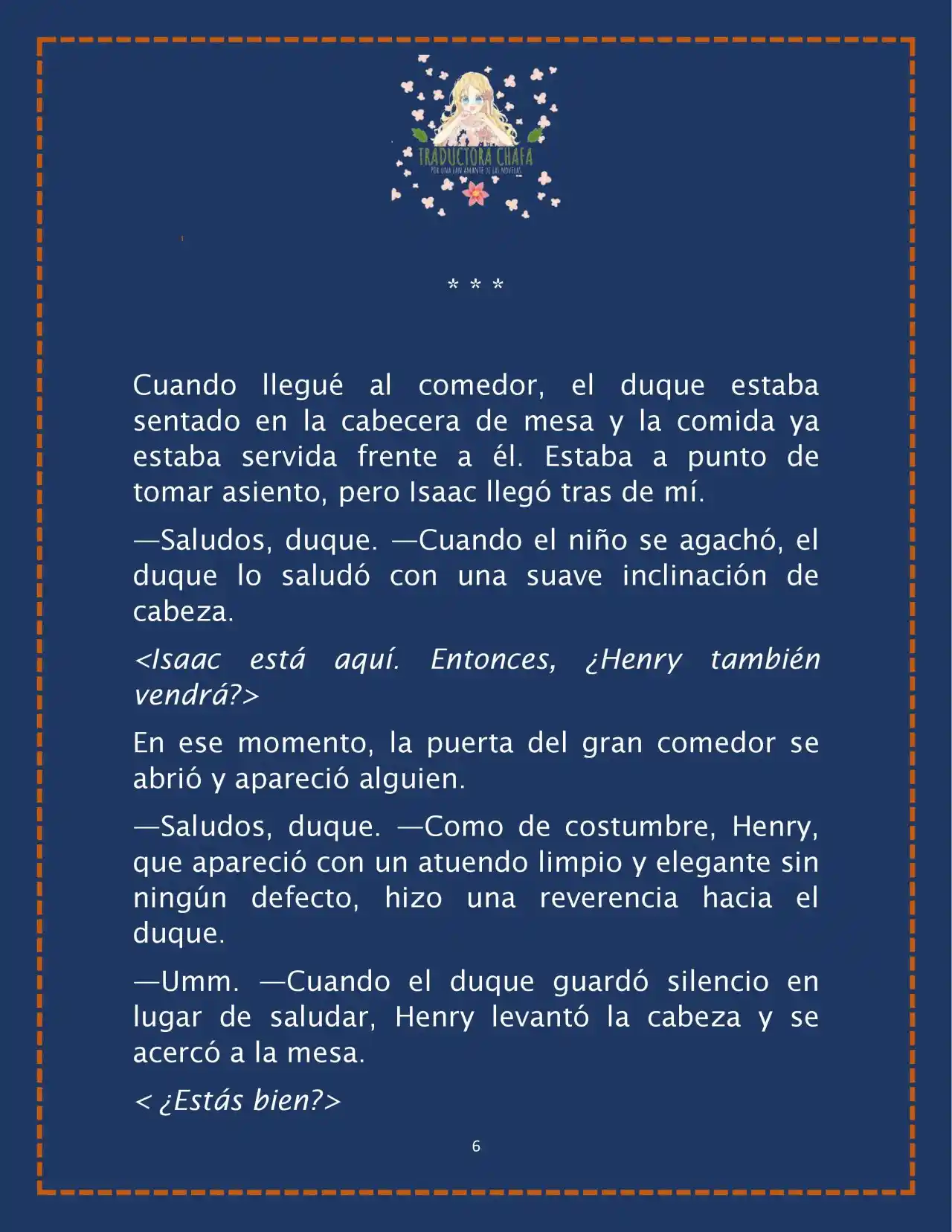 LA BEBE QUE CRIA UN VILLANO (Novela) - Capítulo 23 - Página 8 - LectorTMOo