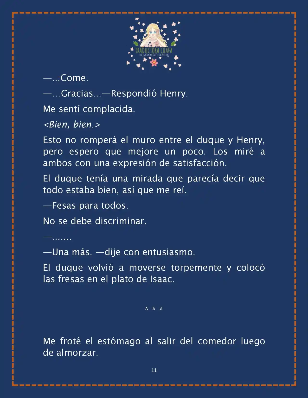 LA BEBE QUE CRIA UN VILLANO (Novela) - Capítulo 23 - Página 13 - LectorTMOo