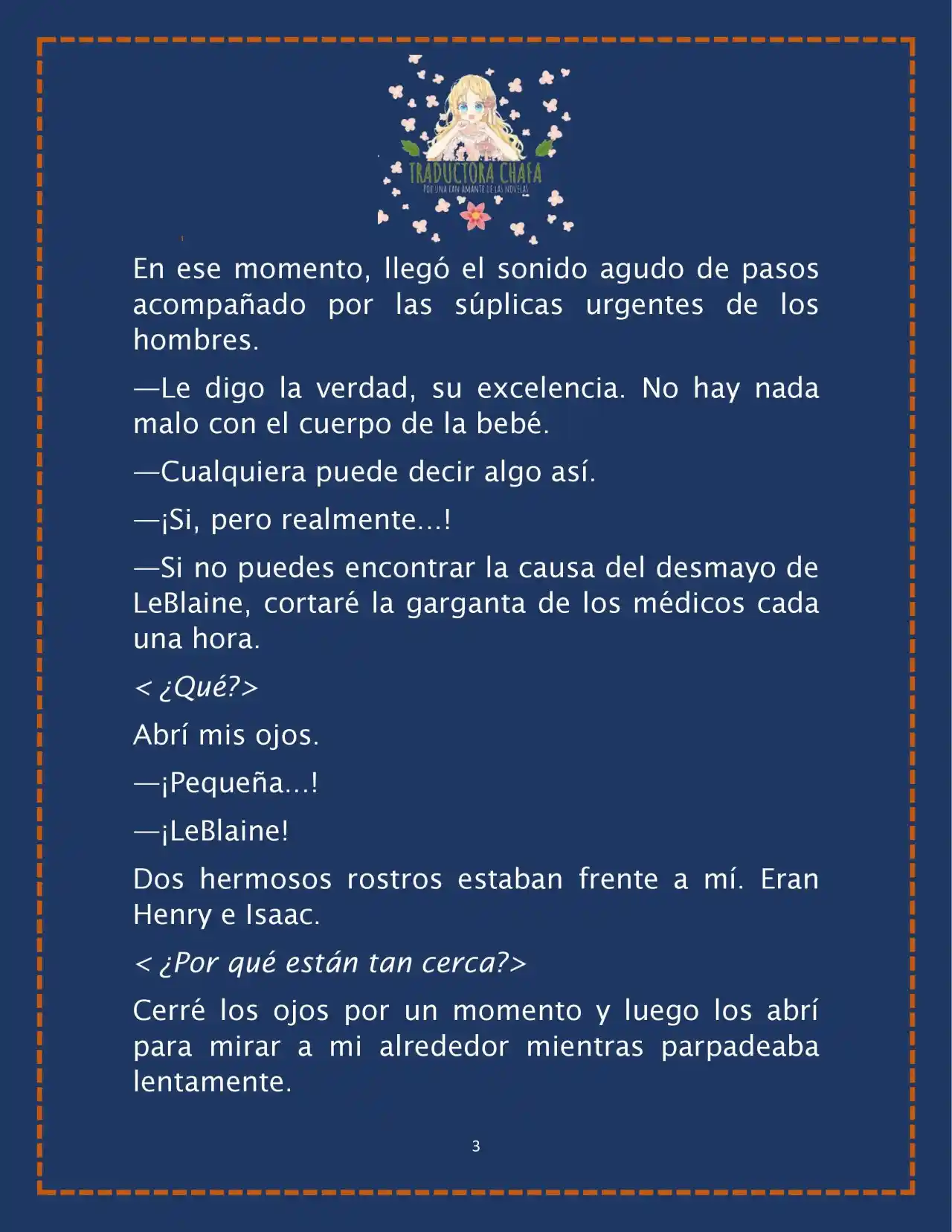 LA BEBE QUE CRIA UN VILLANO (Novela) - Capítulo 24 - Página 5 - LectorTMOo