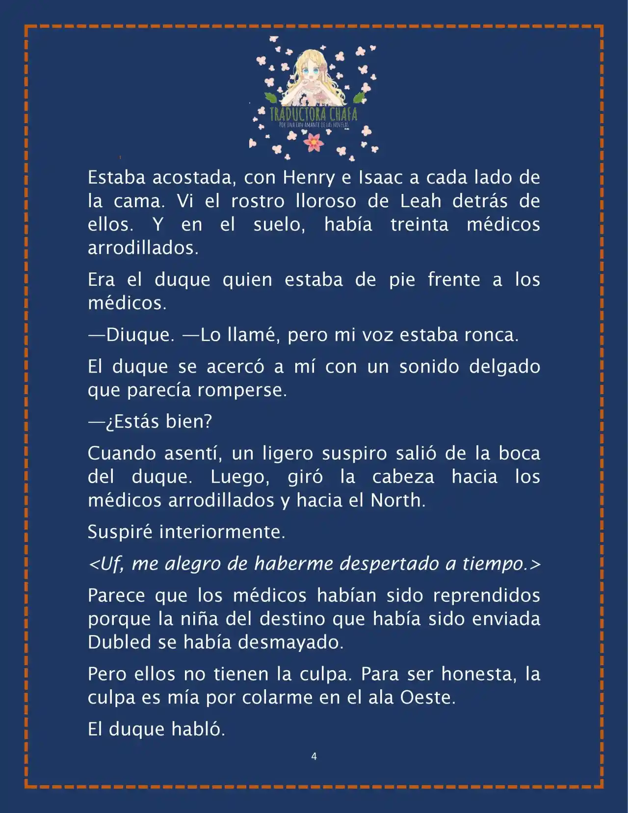 LA BEBE QUE CRIA UN VILLANO (Novela) - Capítulo 24 - Página 6 - LectorTMOo